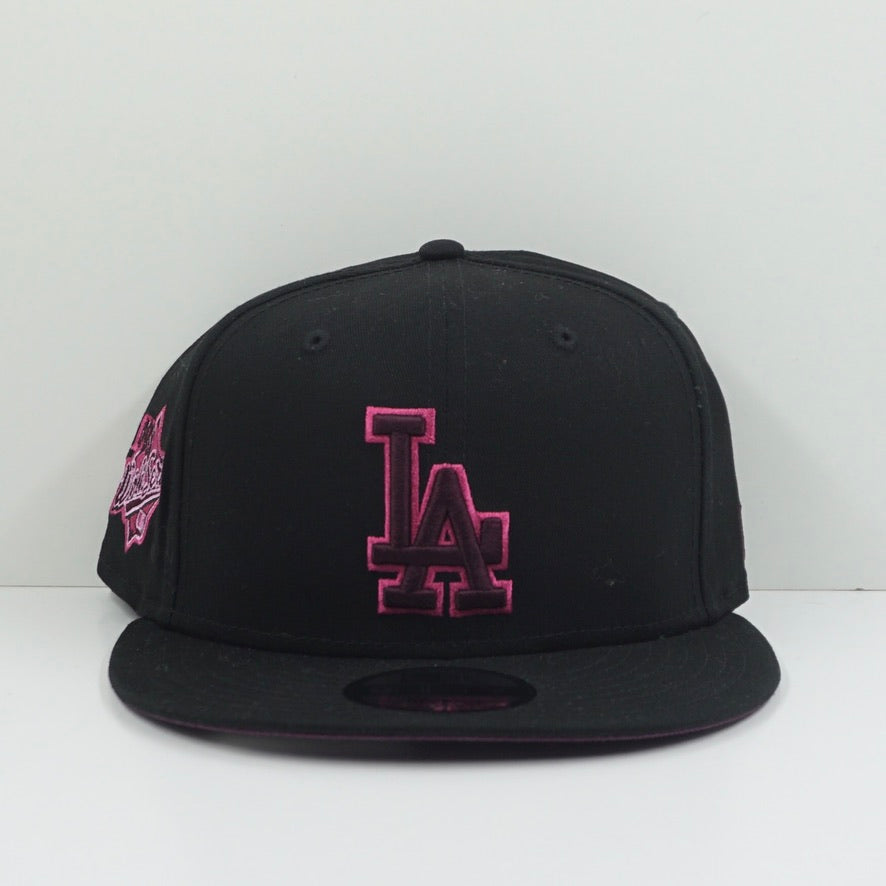 New Era Los Angeles Cooperstown 1988 World Series Black Pink Snapback Cap