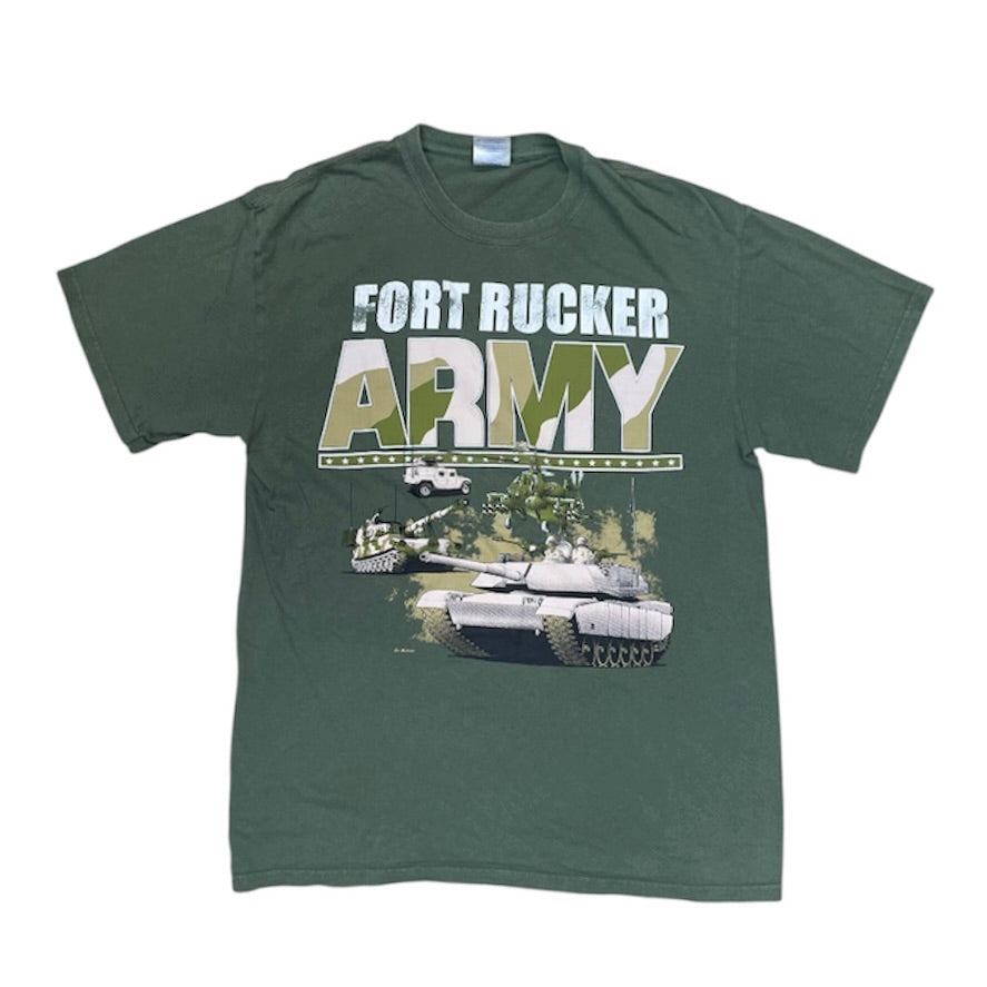 Gildan Fort Rucker Army Green Tshirt