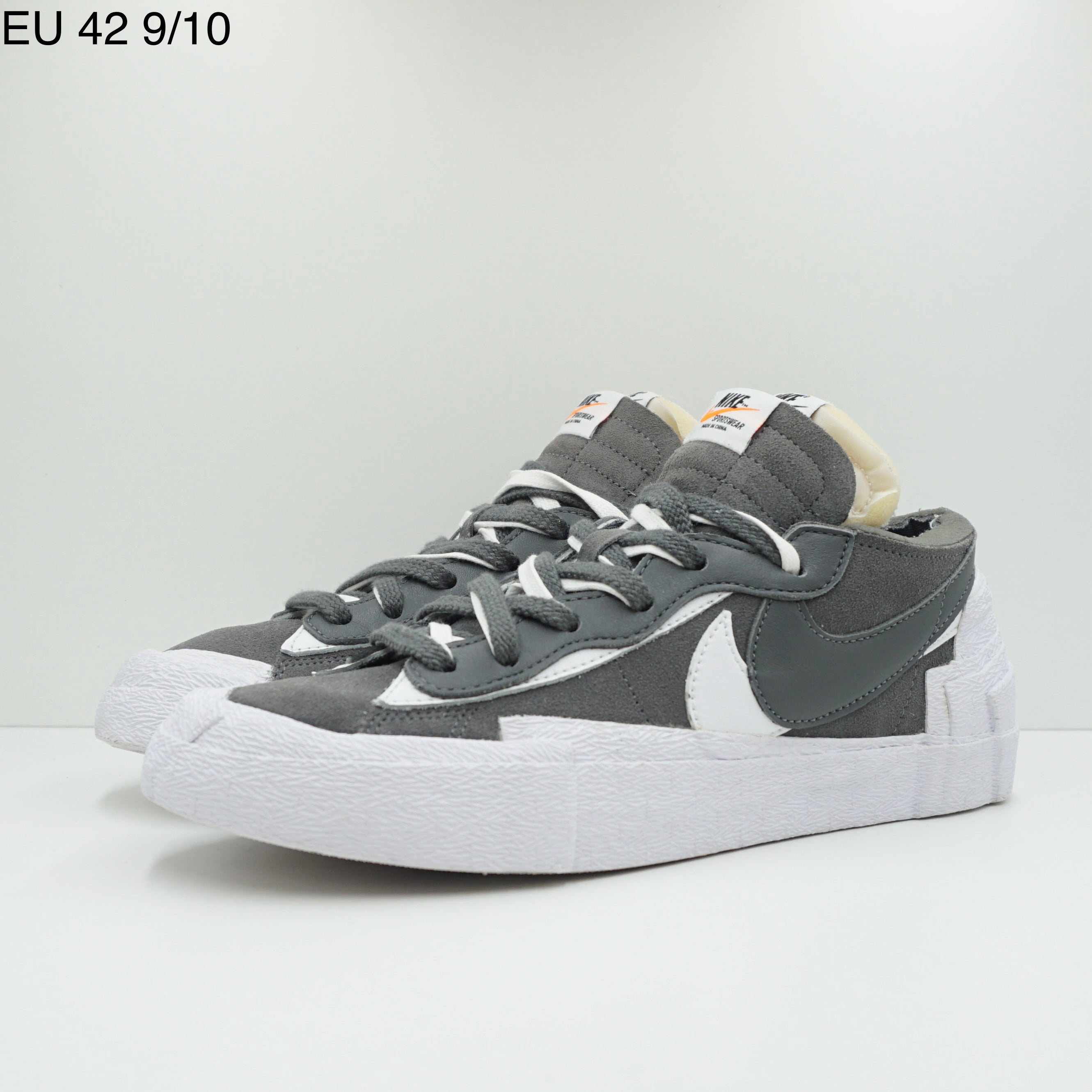 Nike Blazer Low Sacai Iron Grey