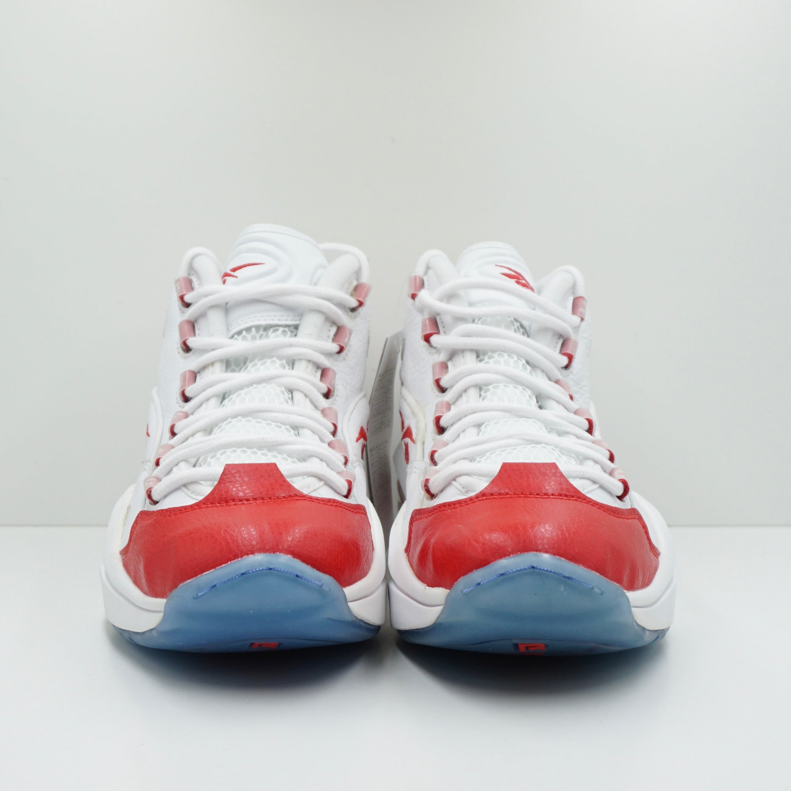 Reebok Question Mid White Pearlized Red