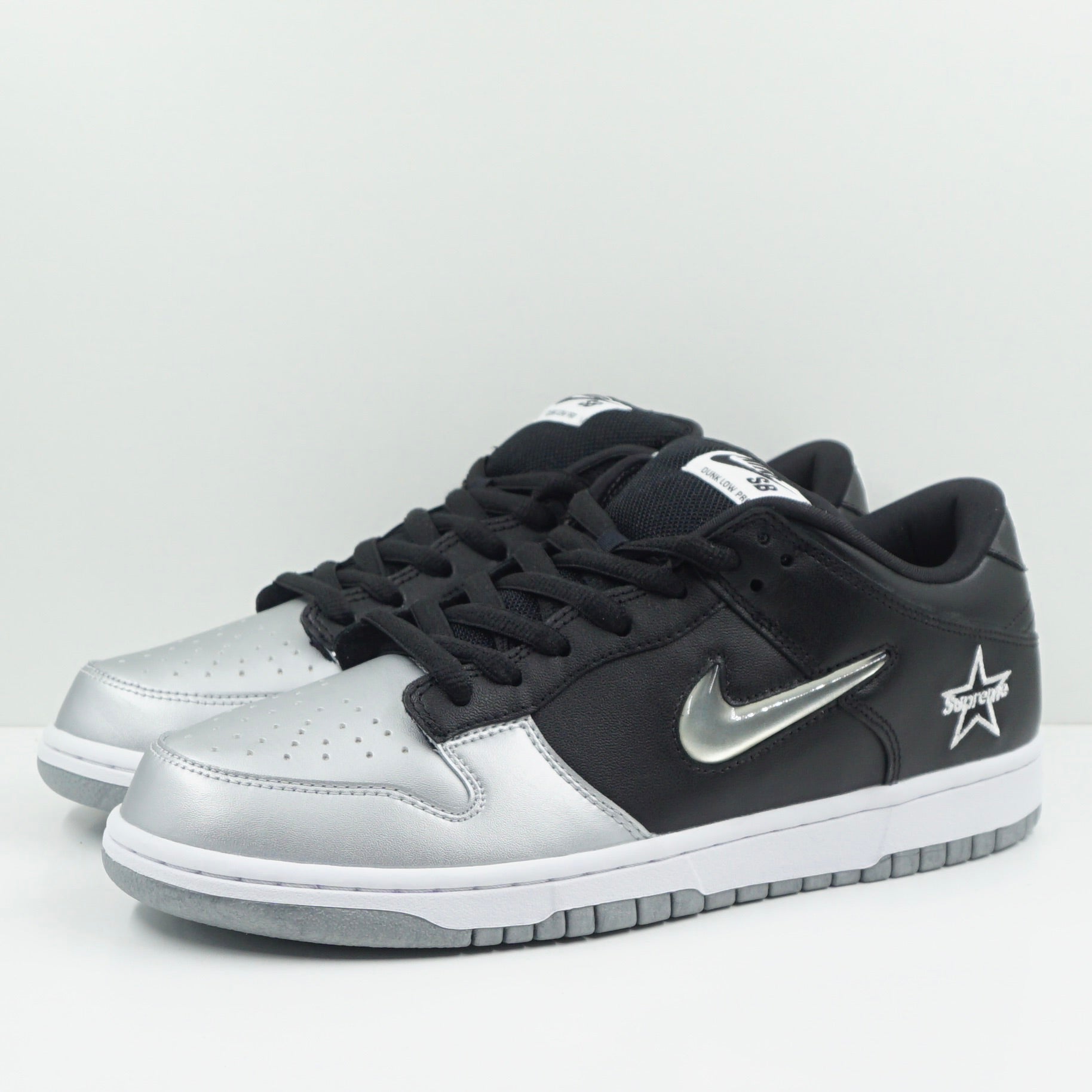 supreme jewel swoosh silver