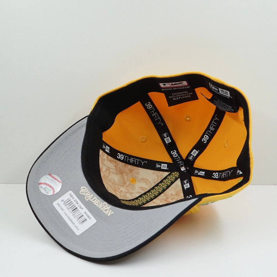 New Era Pittsburgh Pirates Spring Training 2026 Yellow Black M-Crown Fitted Cap