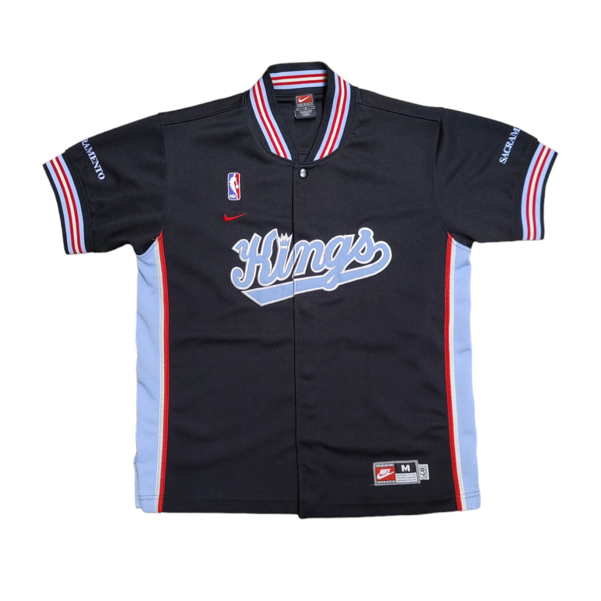 Nike Sacramento Kings Team Button Up Shirt (Youth)