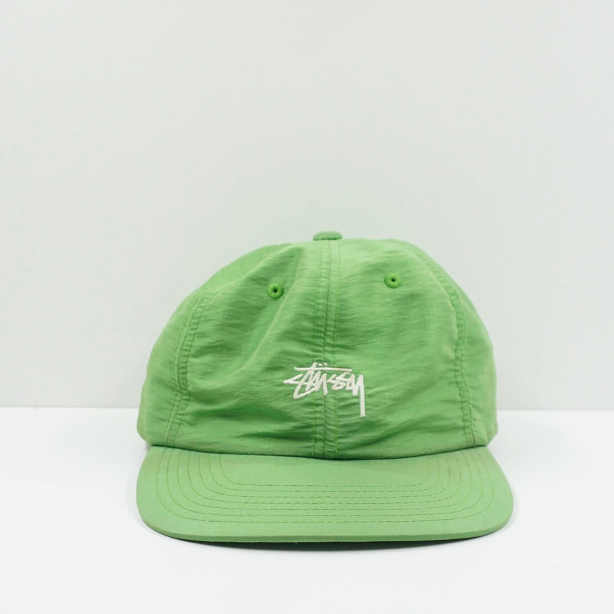 Stussy Iridescent Green Strapback Cap