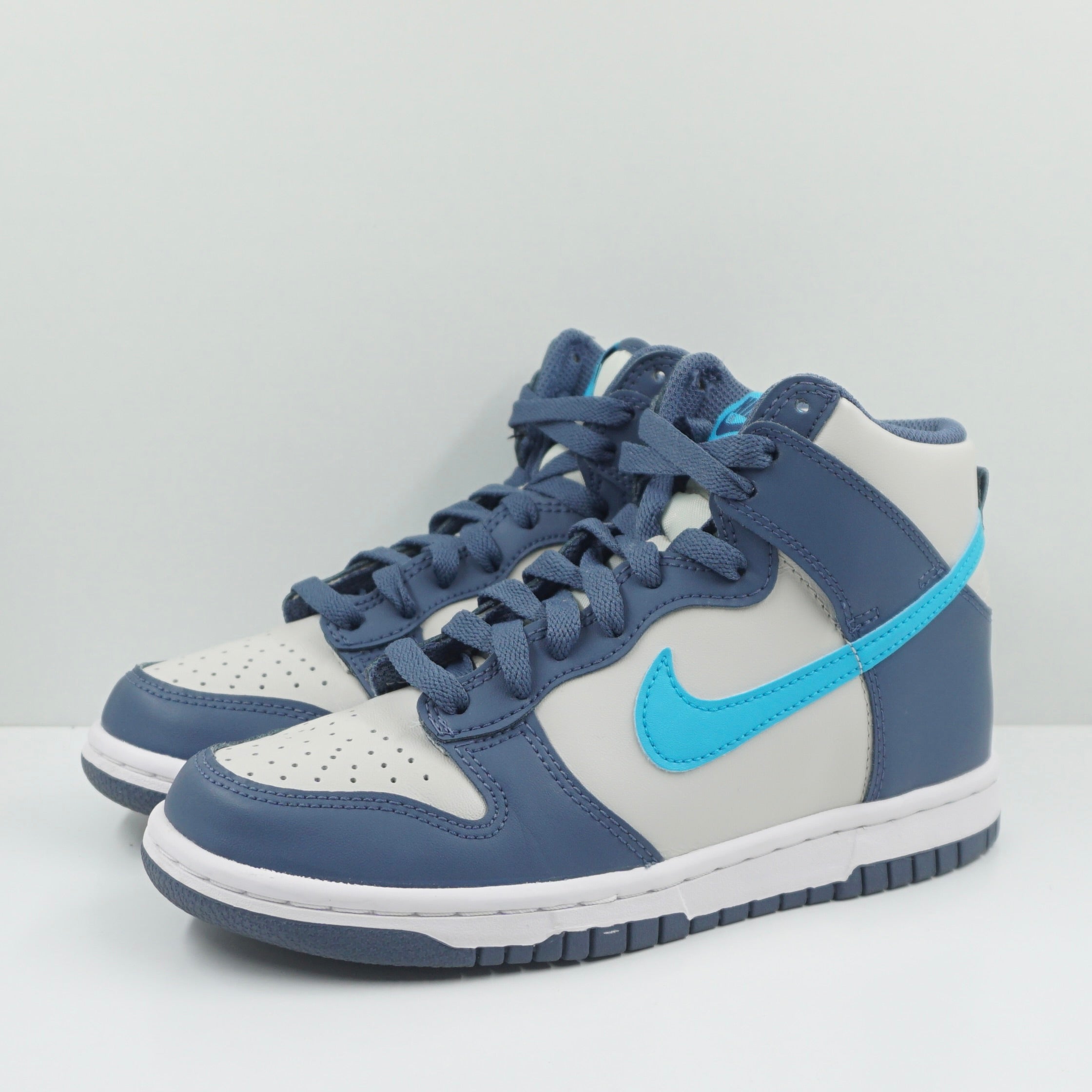 Nike Dunk High Light Bone Diffused Blue (GS)
