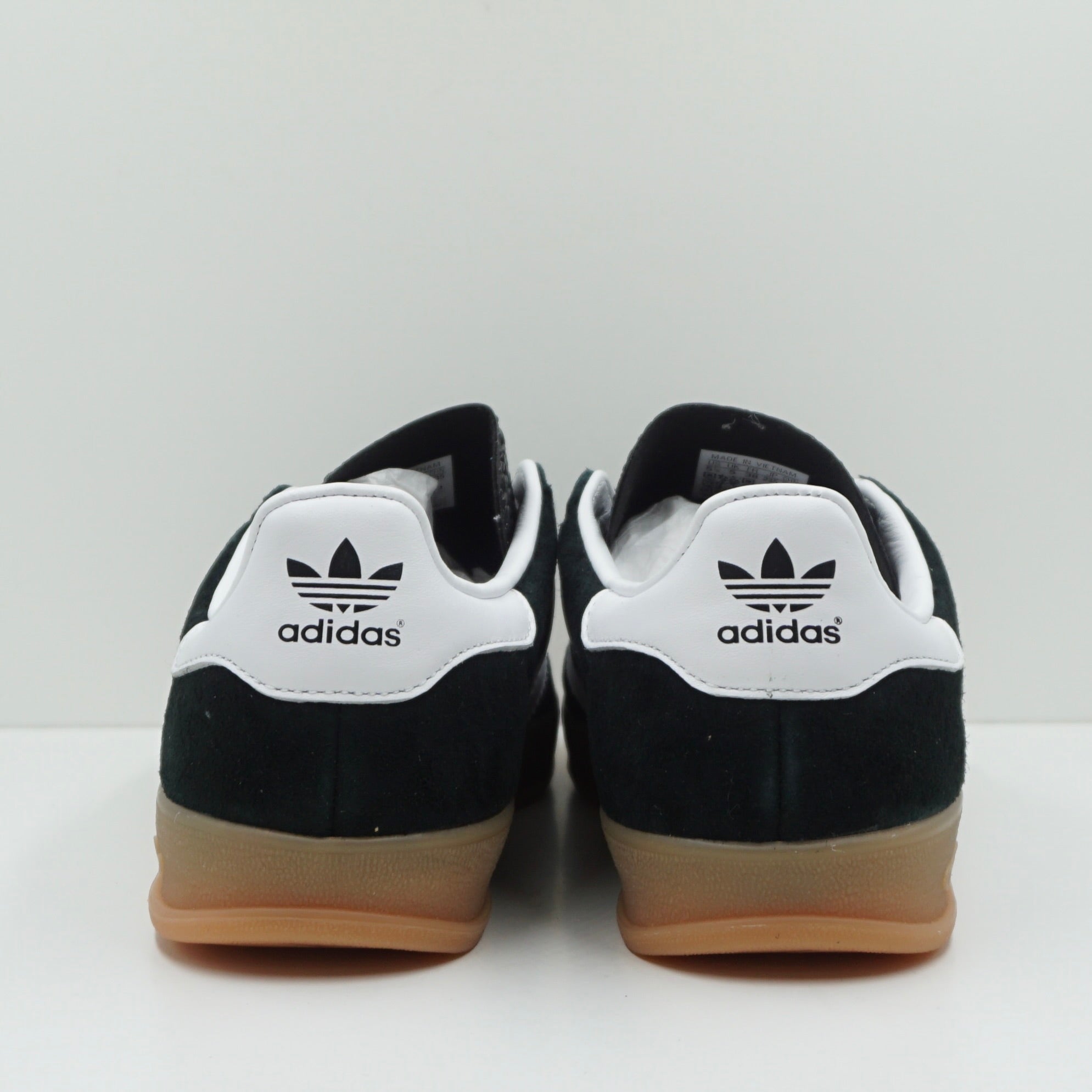 Adidas Gazelle Black White Gum