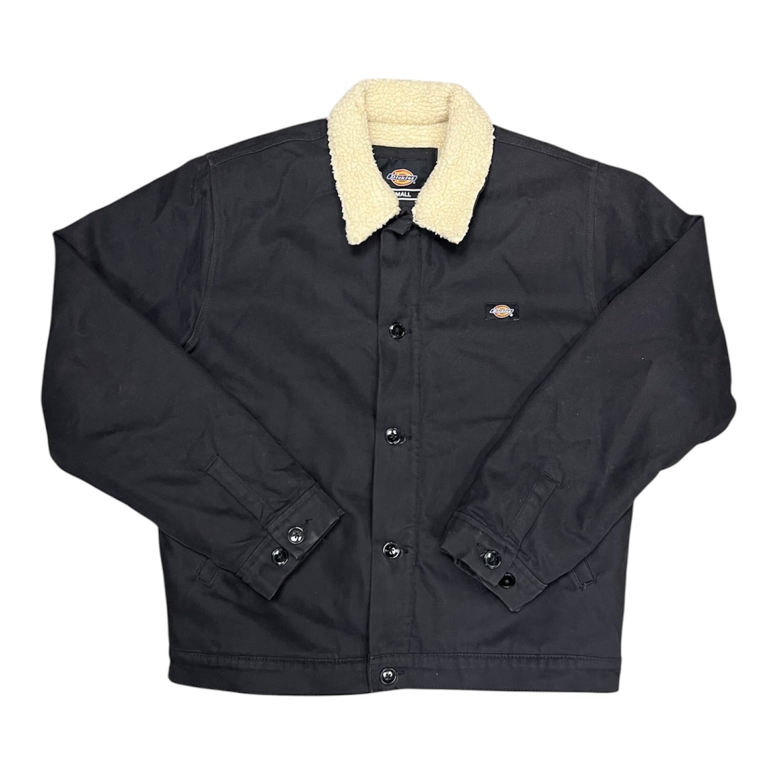 Dickies Duck Canvas Stone Washed Black Jacket