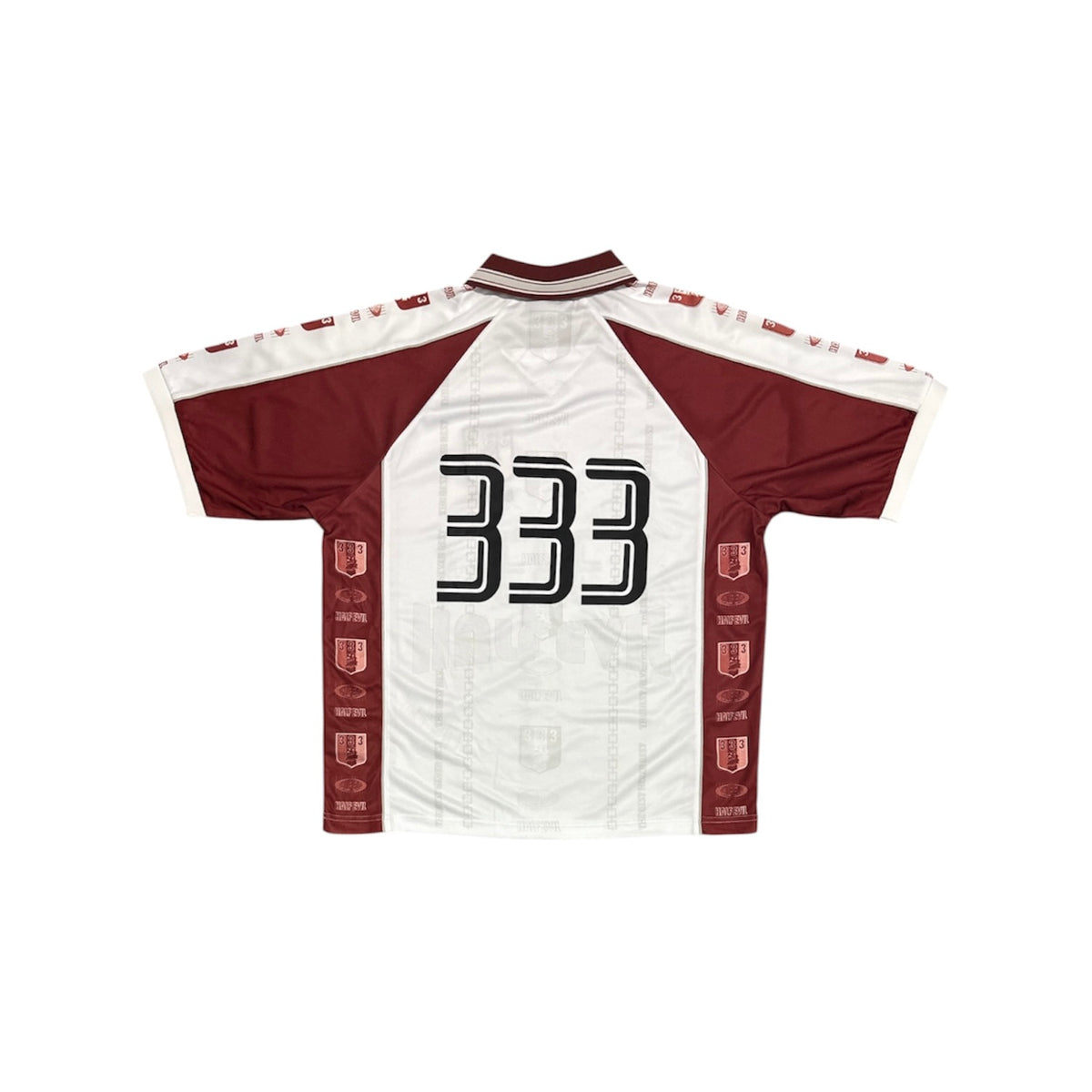 Half Evil 333 Anniversary Burgundy White Jersey