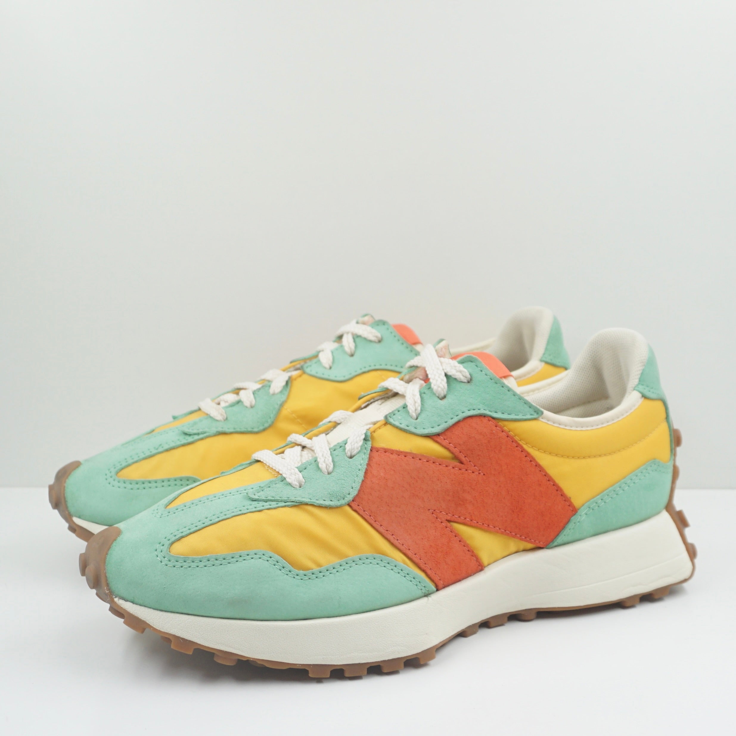 New Balance 327 Size? Red Yellow Green