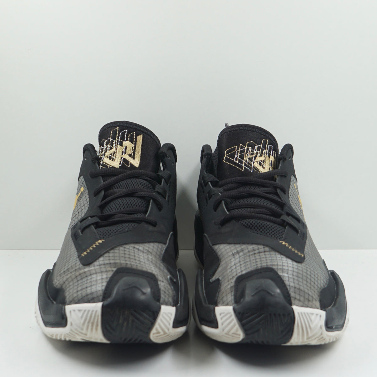 Jordan One Take 4 Black White Metallic Gold