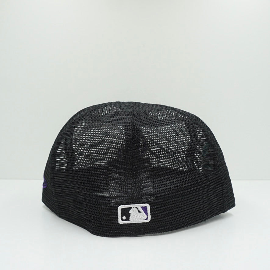 New Era Colorado Rockies Black Purple Fitted Cap