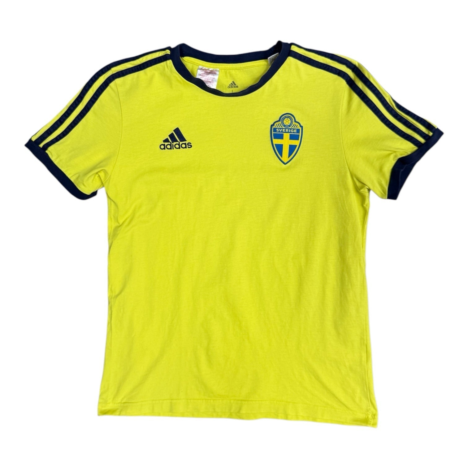Adidas Sweden Yellow Football Tshirt (Youth)