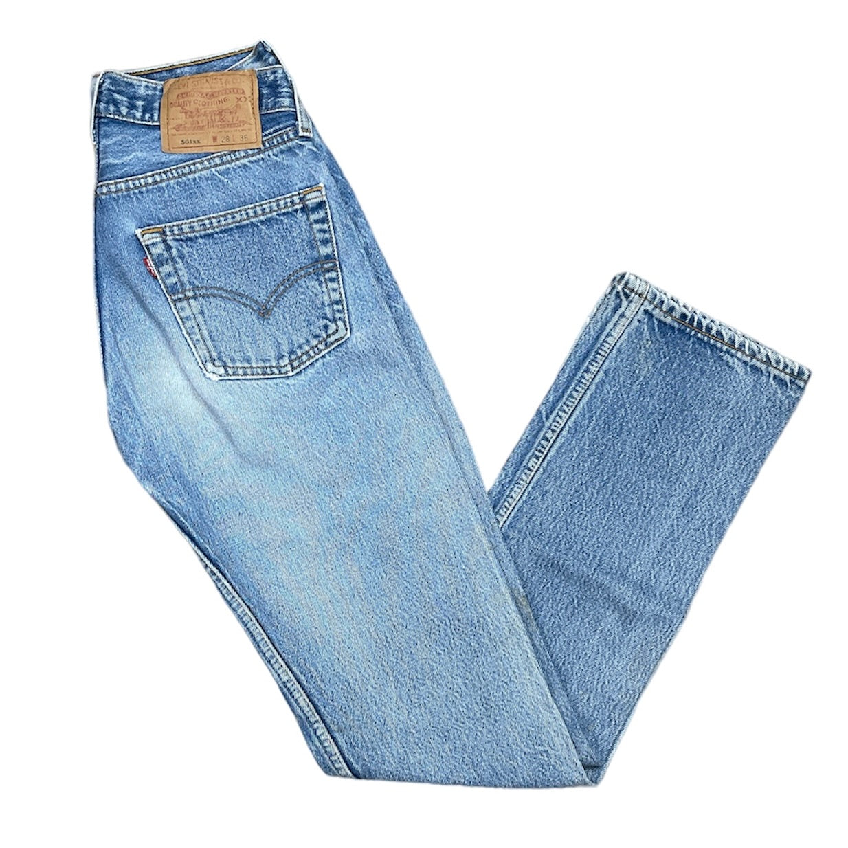 Vintage Levis 501 Blue Jeans (W28/L36)