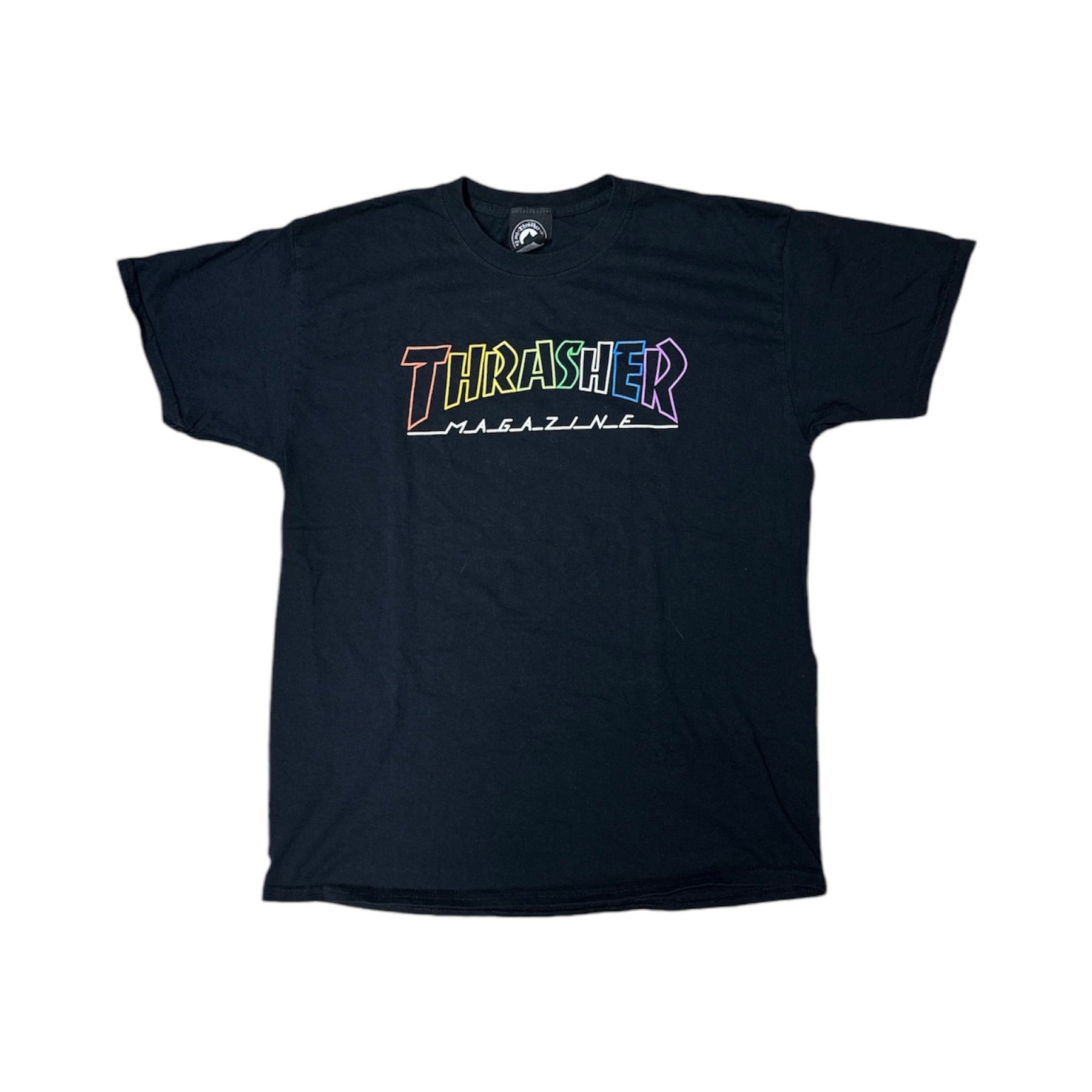 Thrasher Rainbow Print Tshirt