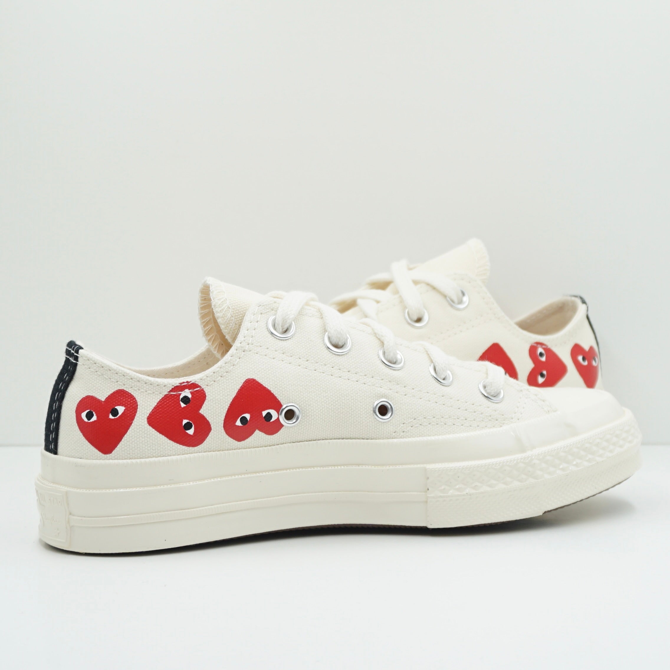 Converse Chuck Taylor All Star 70 Ox Comme des Garcons PLAY Multi-Heart White