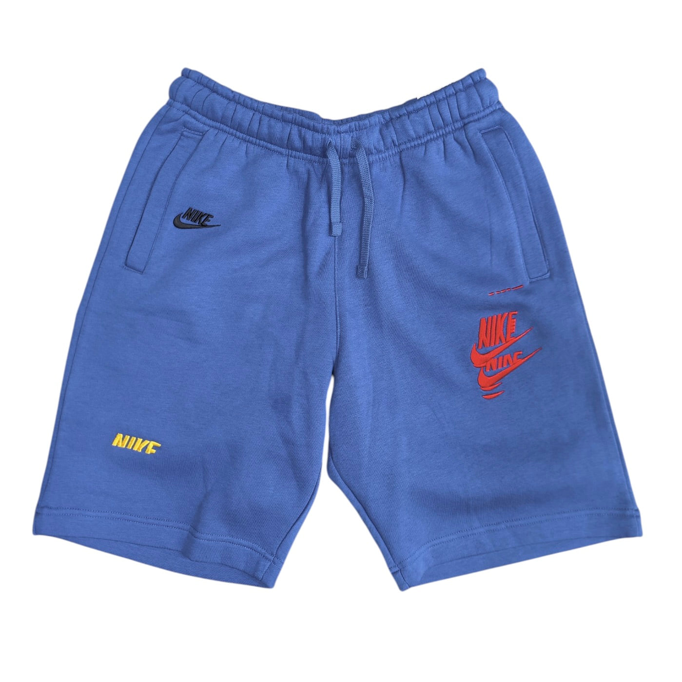 Nike Standard Fit Blue Shorts