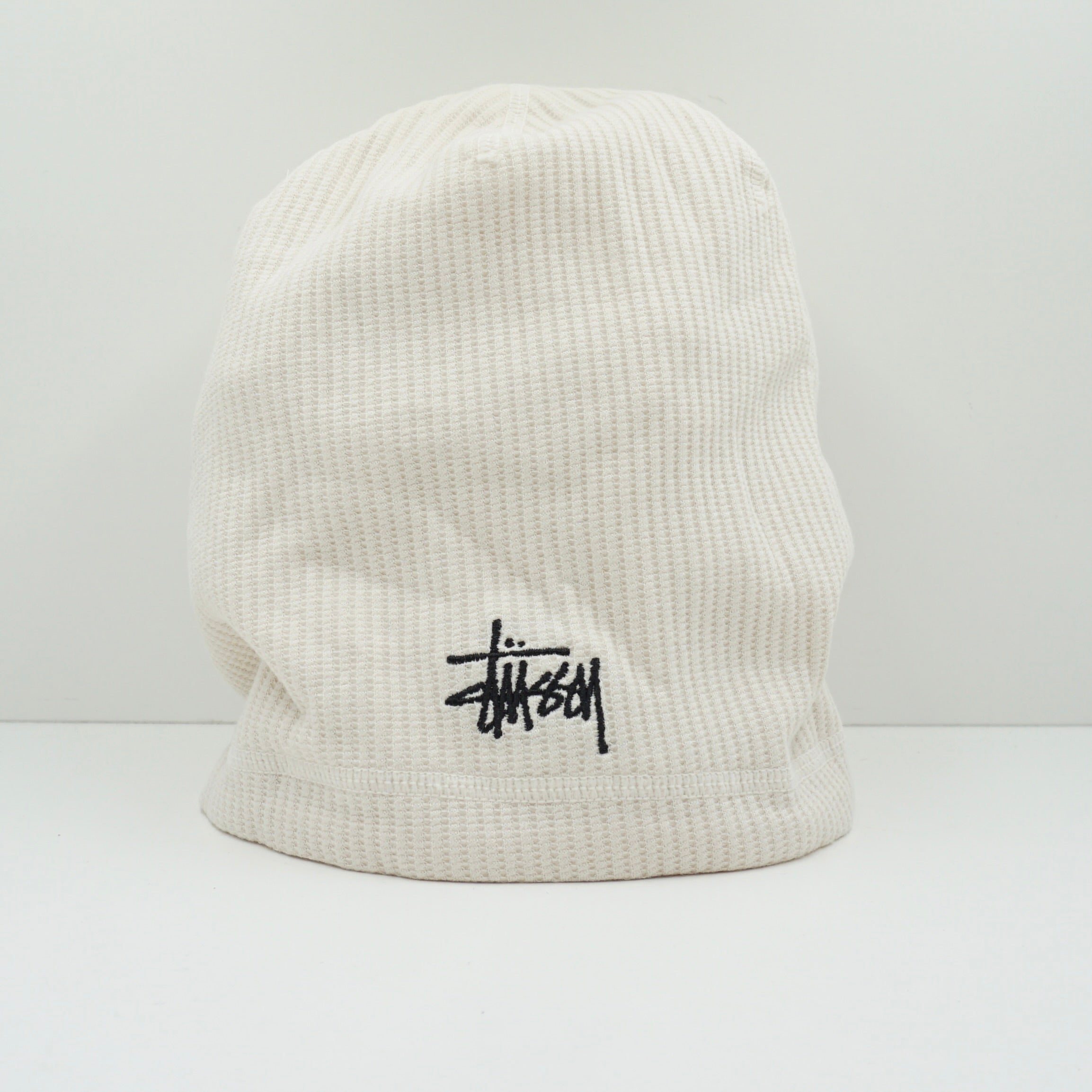 Stussy SkullCap Waffle Beige Beanie