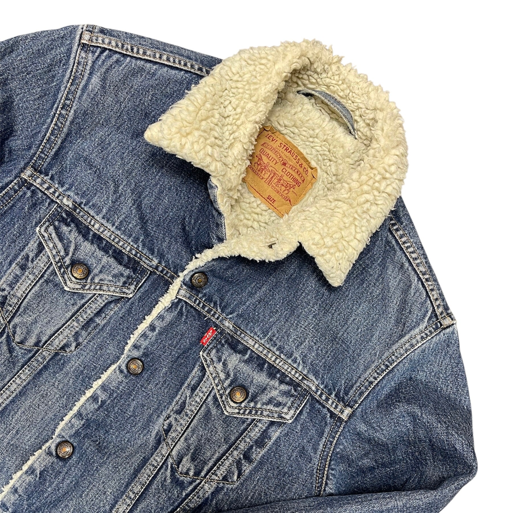 Levis Sherpa Lined Denim Jacket