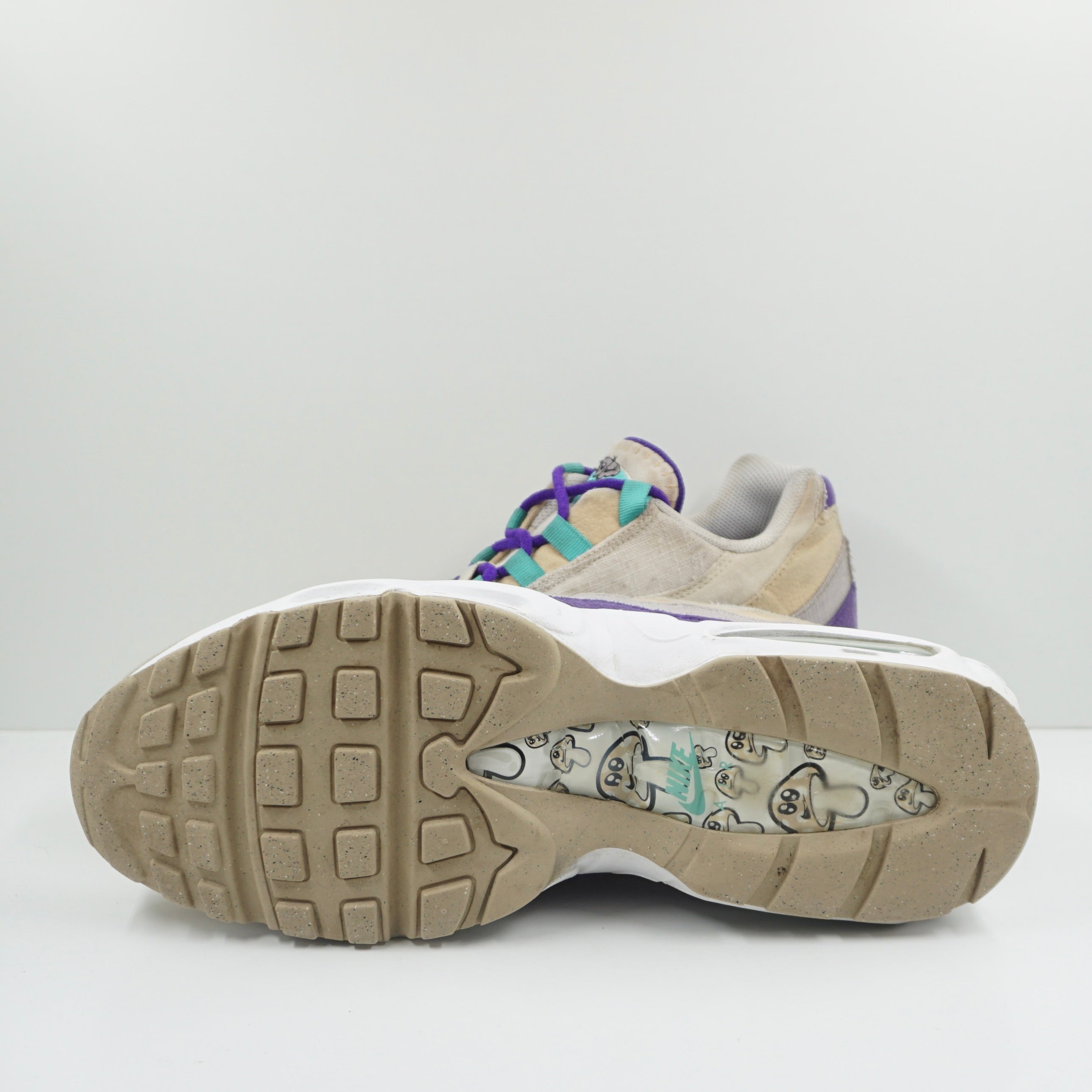 Nike Air Max 95 Air Sprung Sail Purple Teal