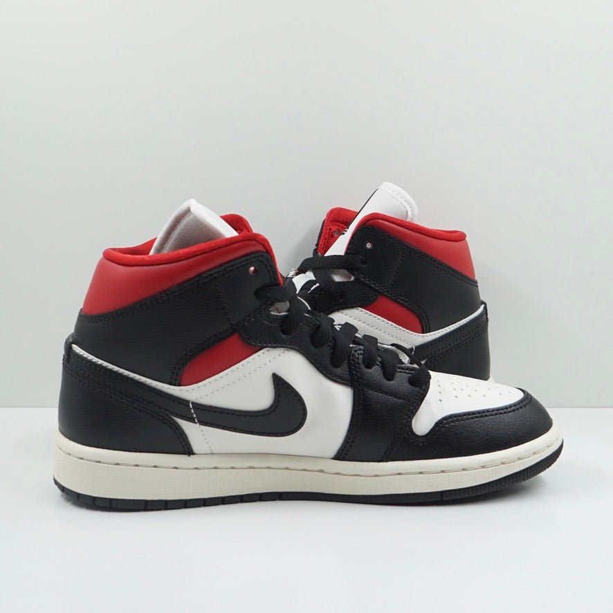 Jordan 1 Mid Gym Red Panda (W)