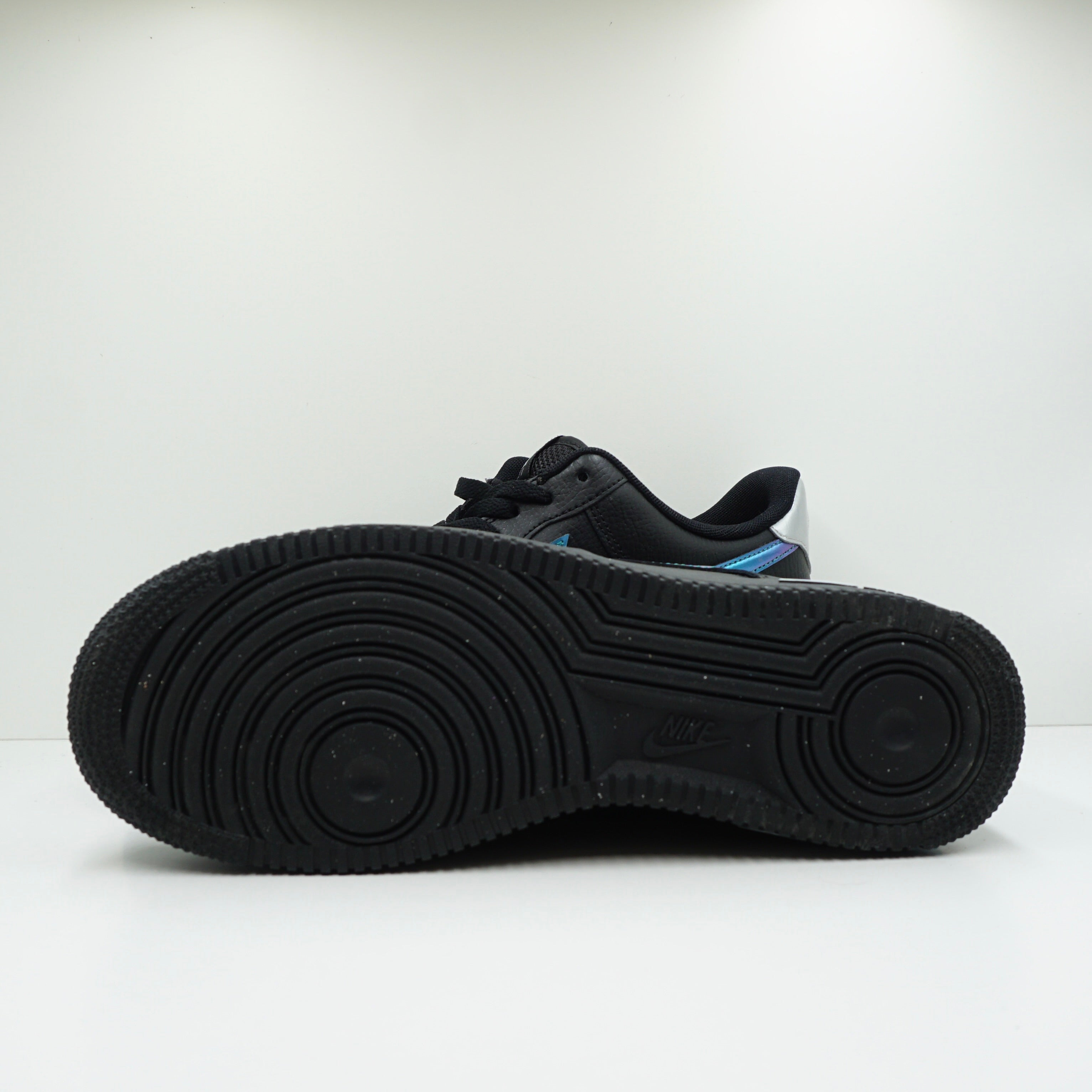 Nike Air Force 1 '07 Low Black Blue Lightning