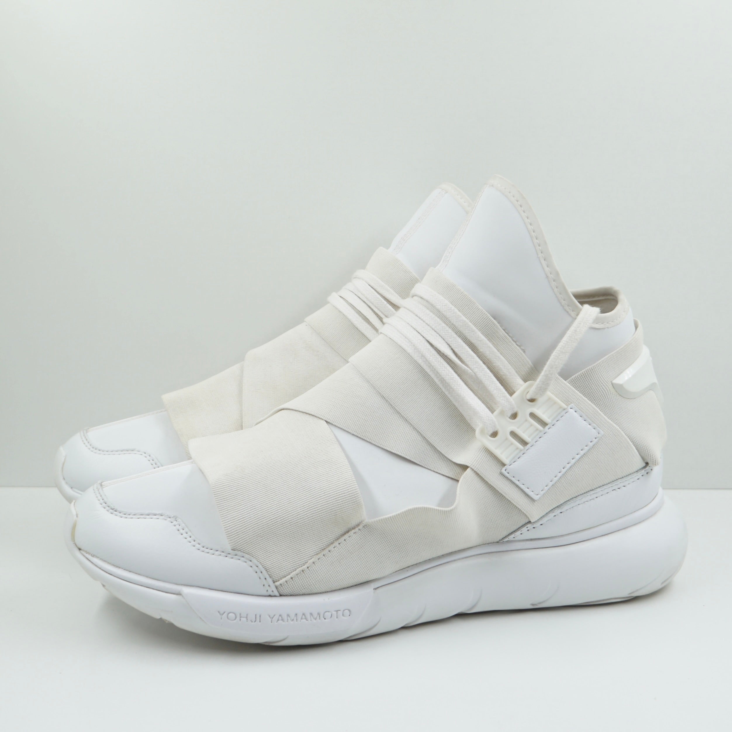 Adidas Y-3 Qasa High Triple White