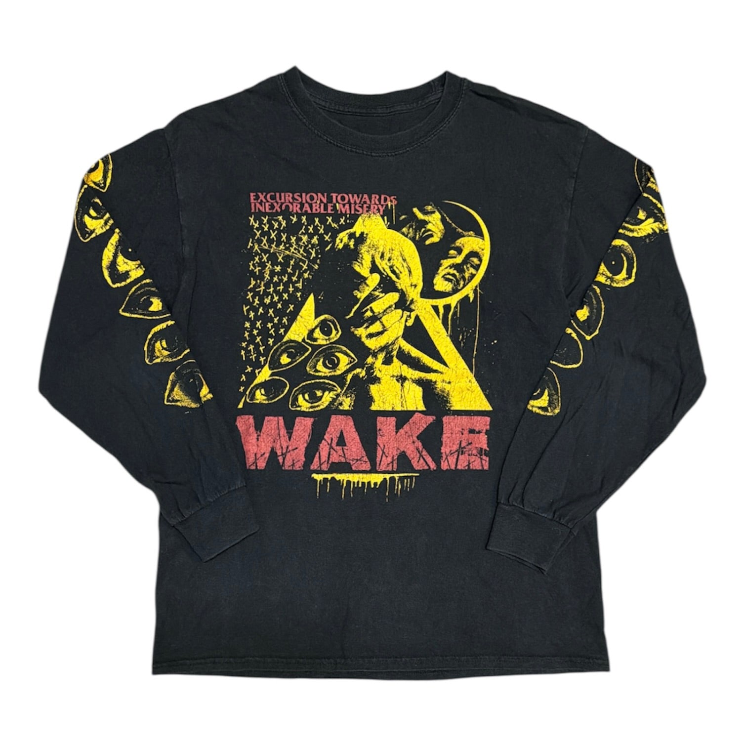 Wake Chepang Excursion Towards Inexorable Misery Black Long Sleeve