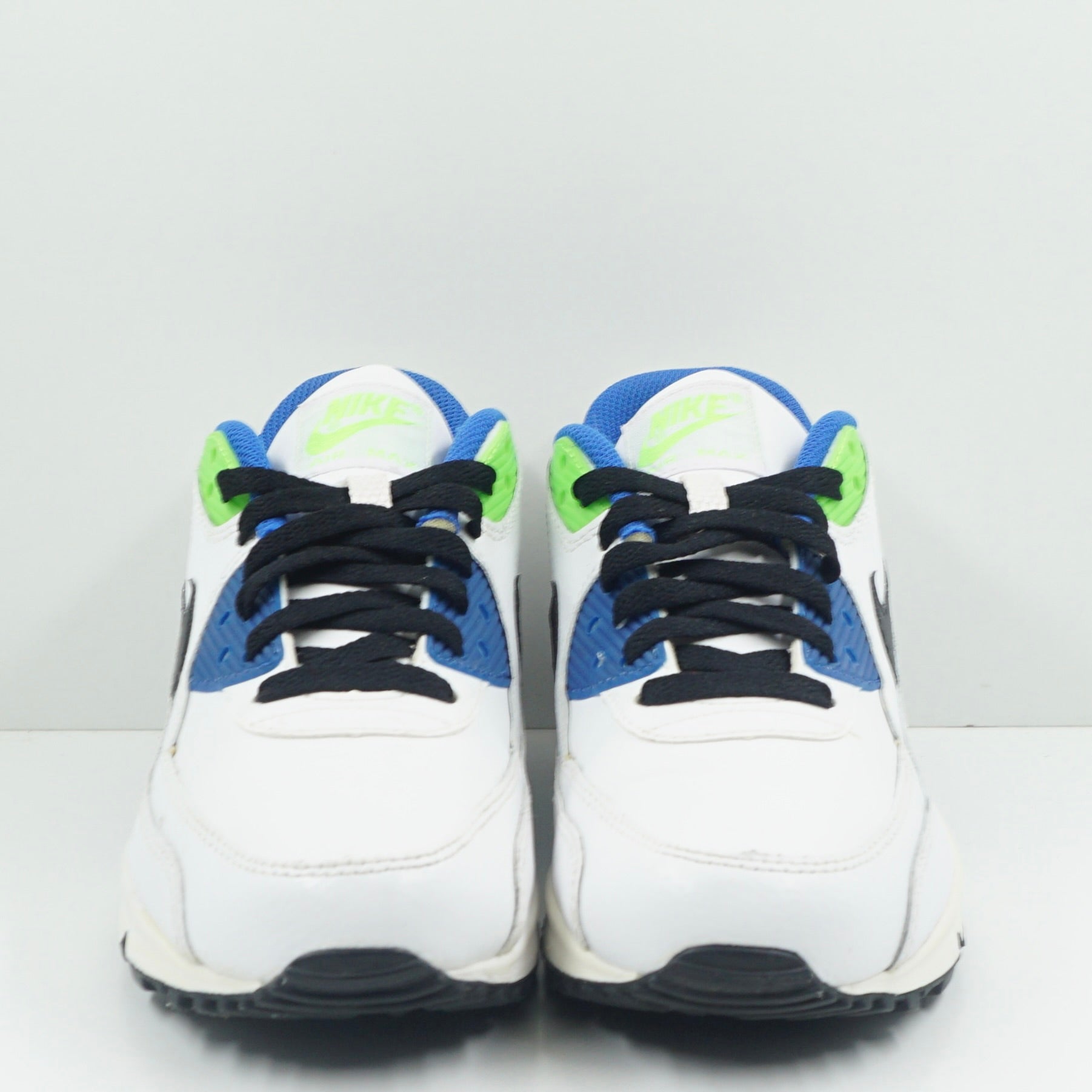 Nike Air Max 90 White Blue Green (GS)