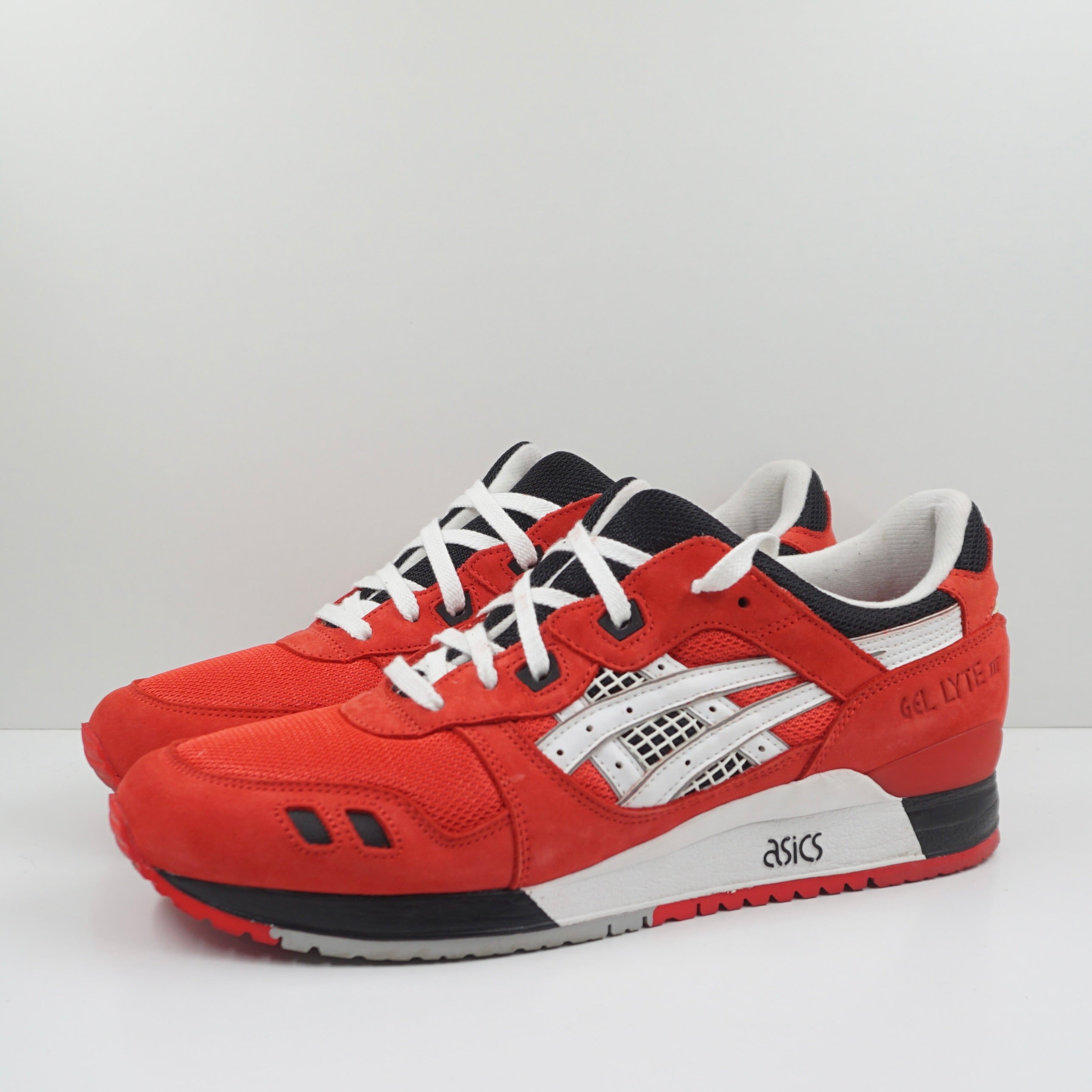 Asics Gel-Lyte III Red White Black