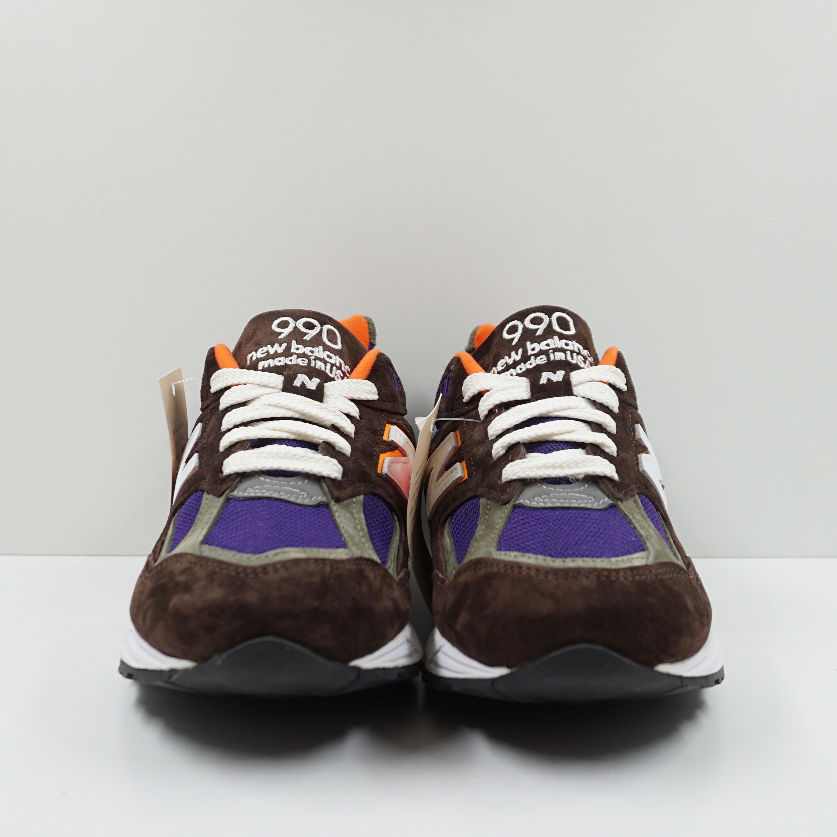 New Balance 990v2 MiUSA Brown Purple