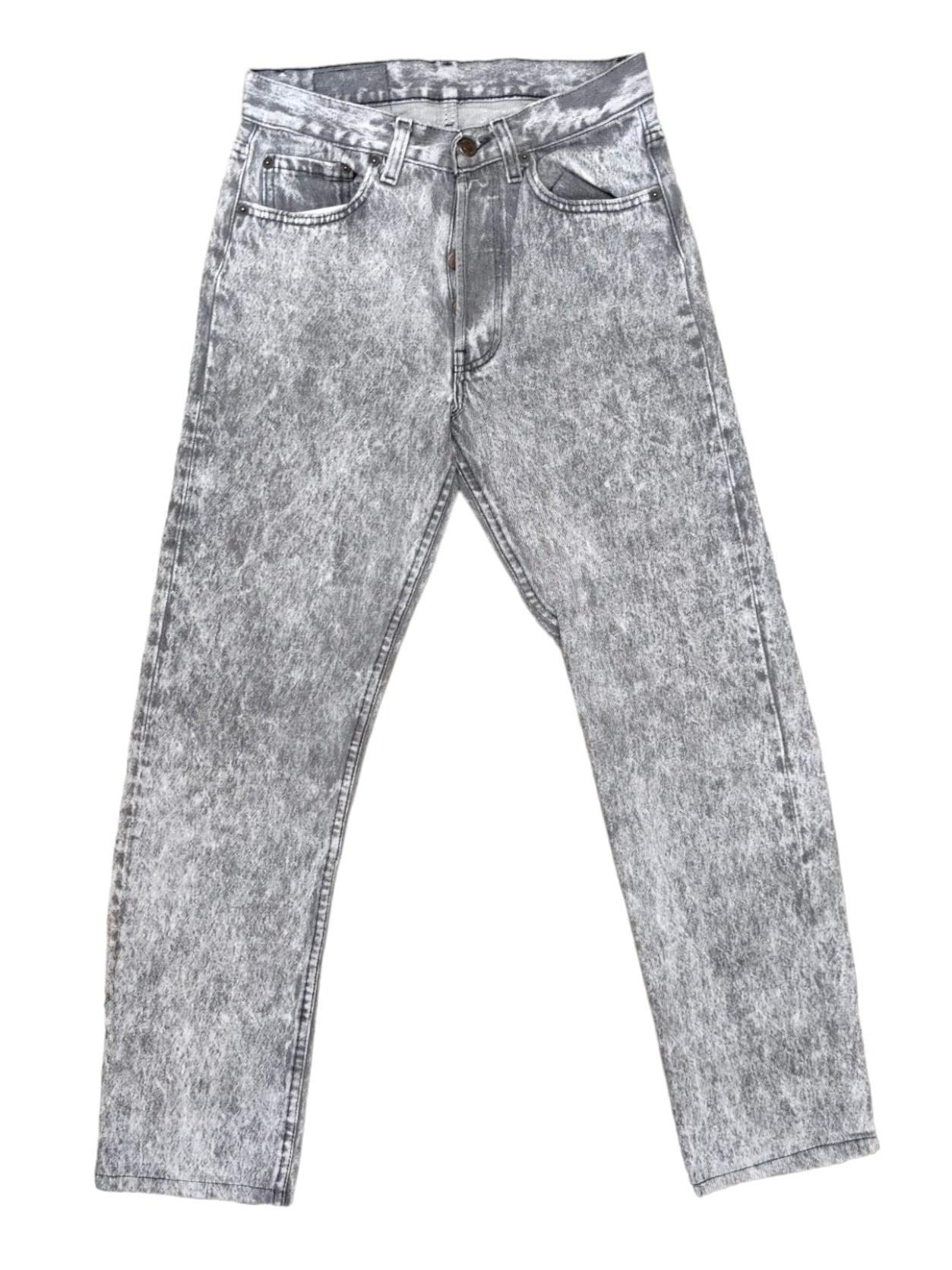 Vintage Levis 501 Grey/White Jeans (W29/L32)