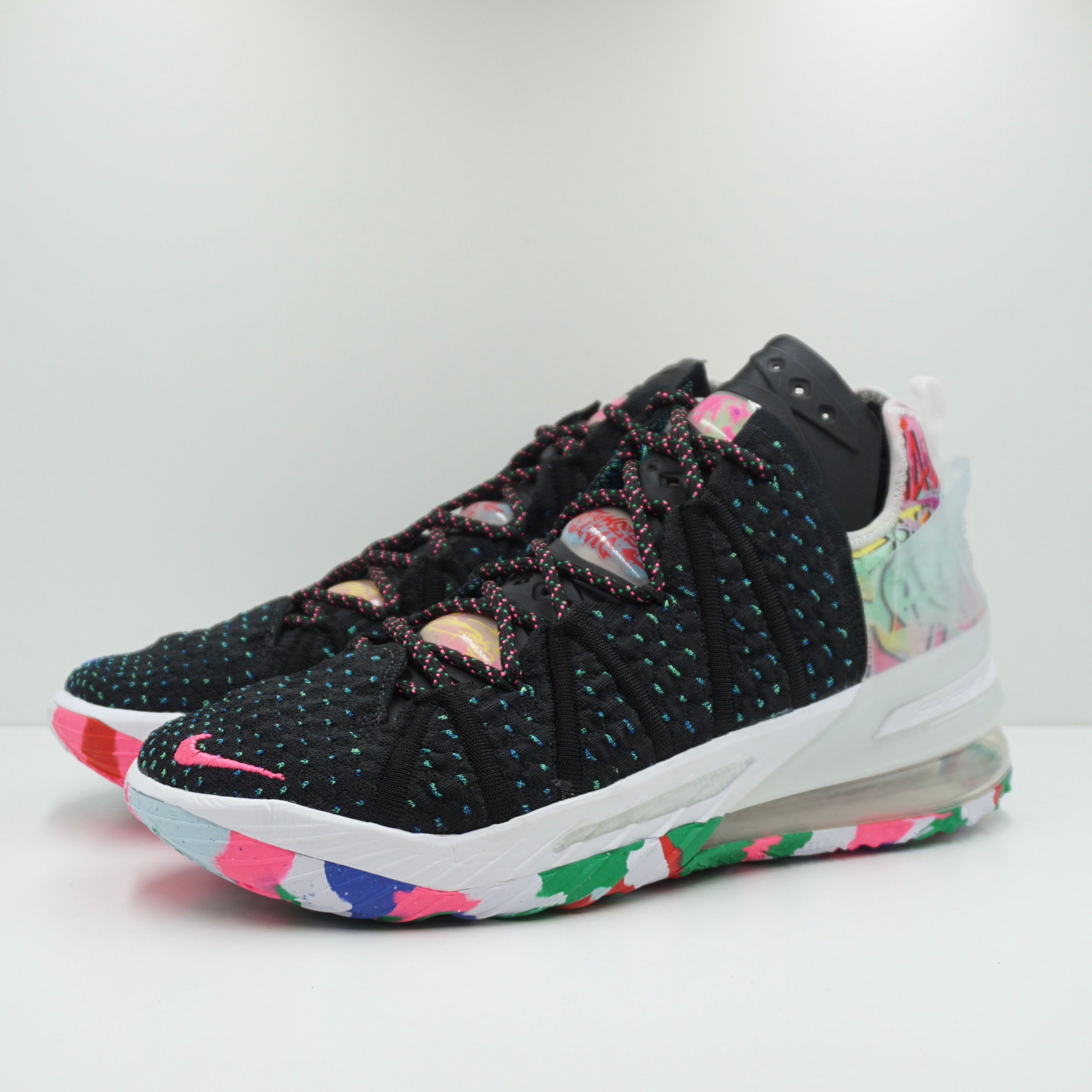 multicolor lebron 18