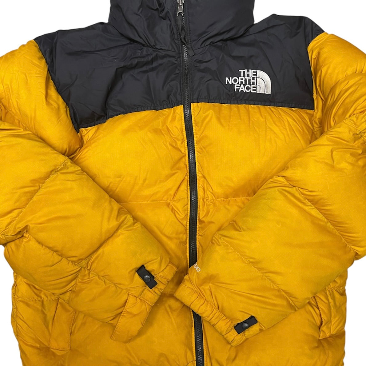 The North Face Nuptse Yellow Down Jacket