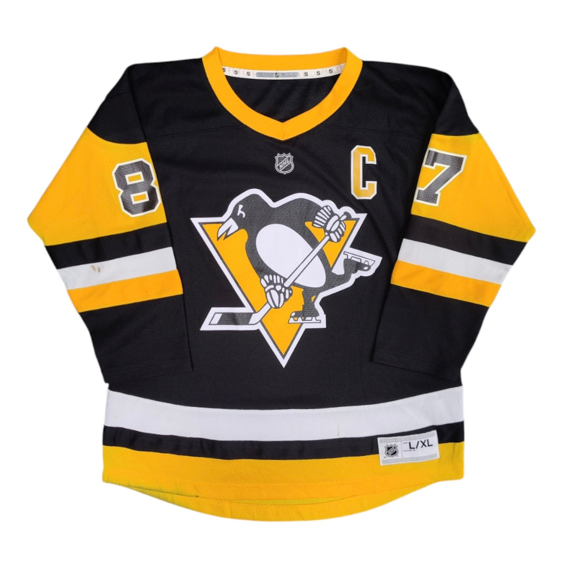 NHL Penguines #87 Crosby Jersey (Youth)