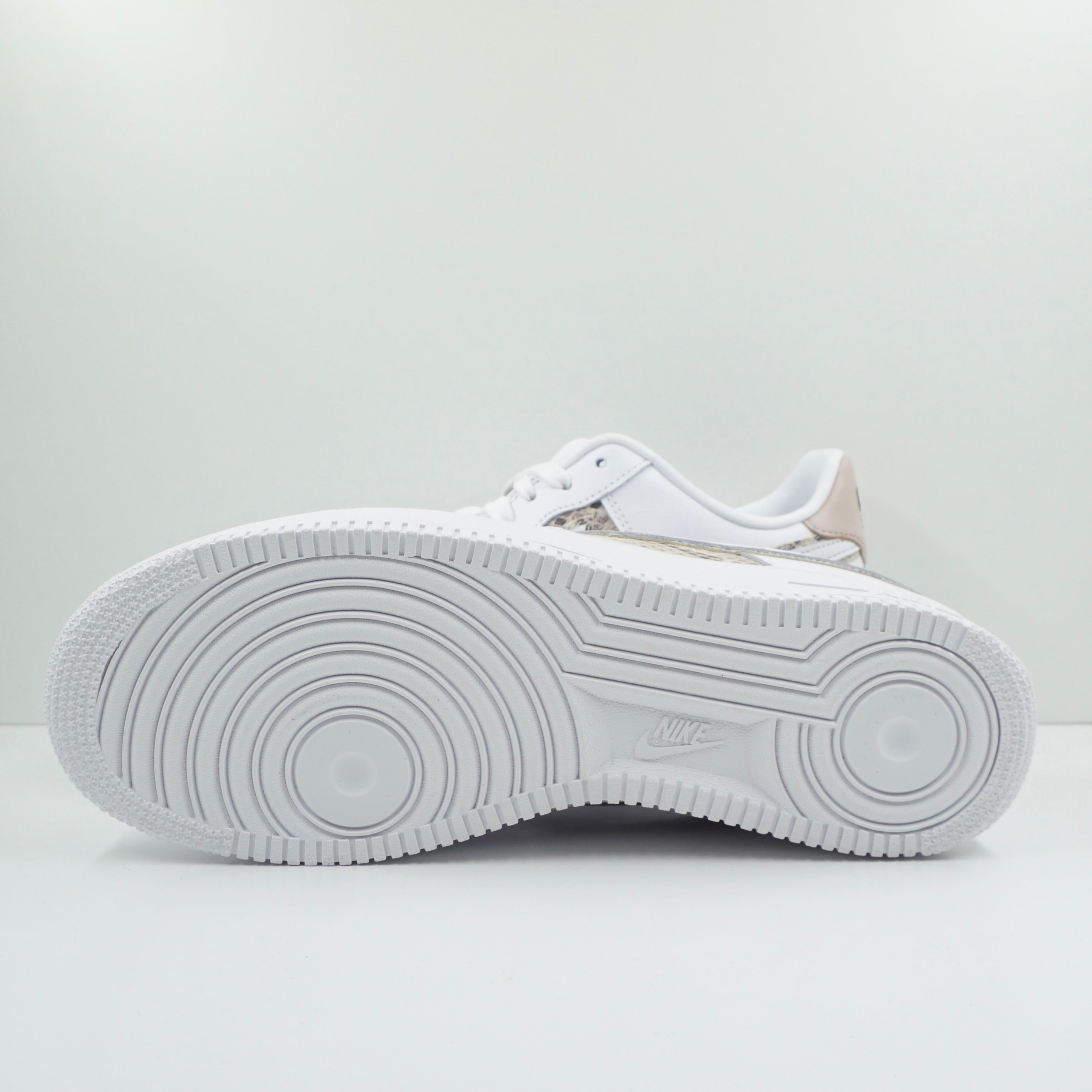 Nike Air Force 1 By You White Snakeskin