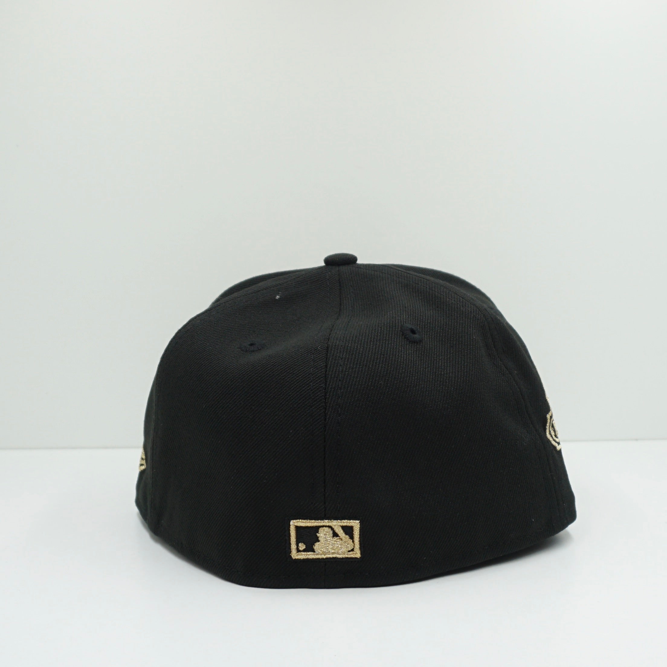 New Era White Soxs World Series Black Gold Fitted Cap