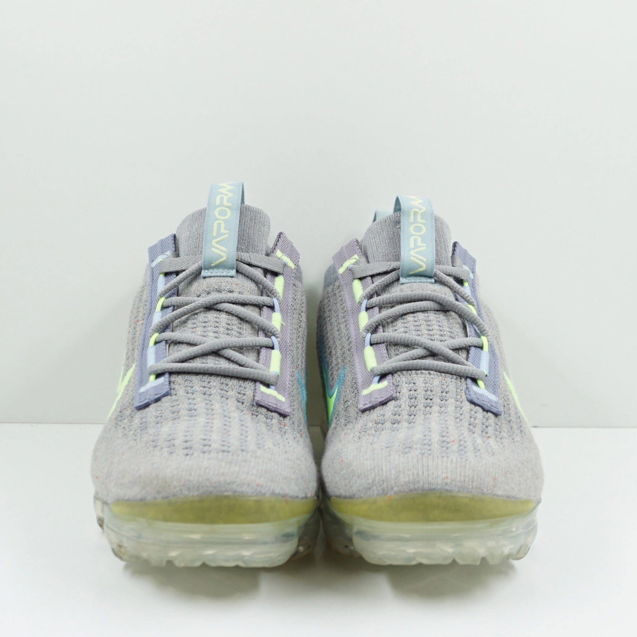Nike Air VaporMax 2021 Particle Grey Liquid Lime (GS)