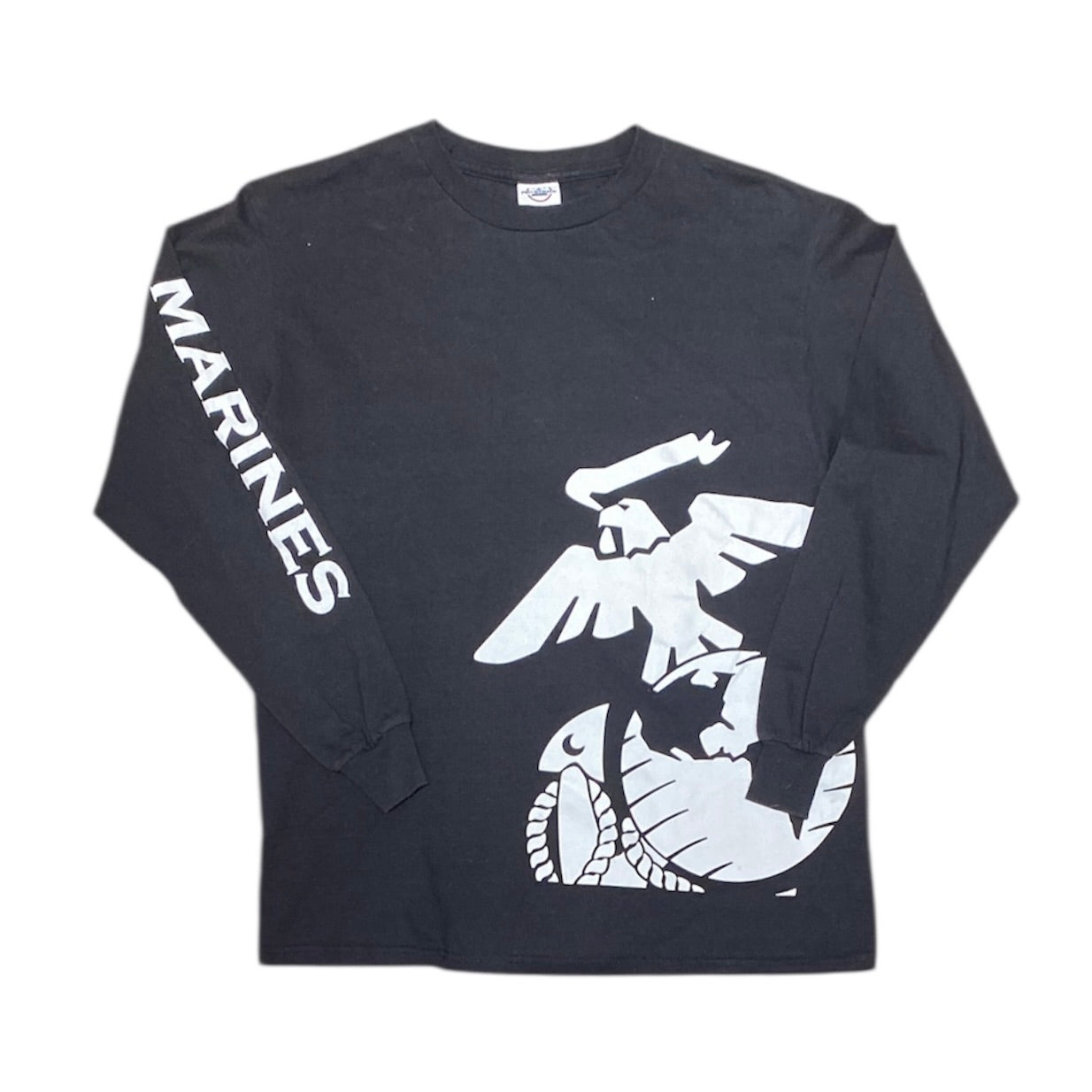 Marines.com Black Long Sleeve Tshirt