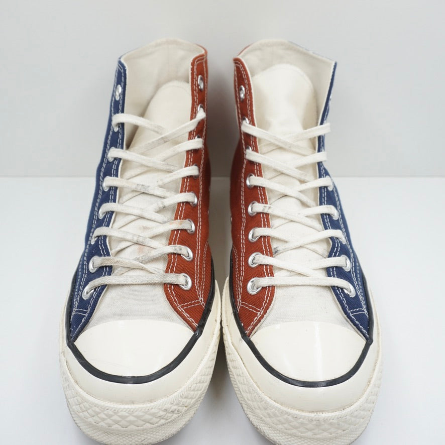 Converse Chuck 70 High Hybrid Texture Cedar Bark Midnight Navy