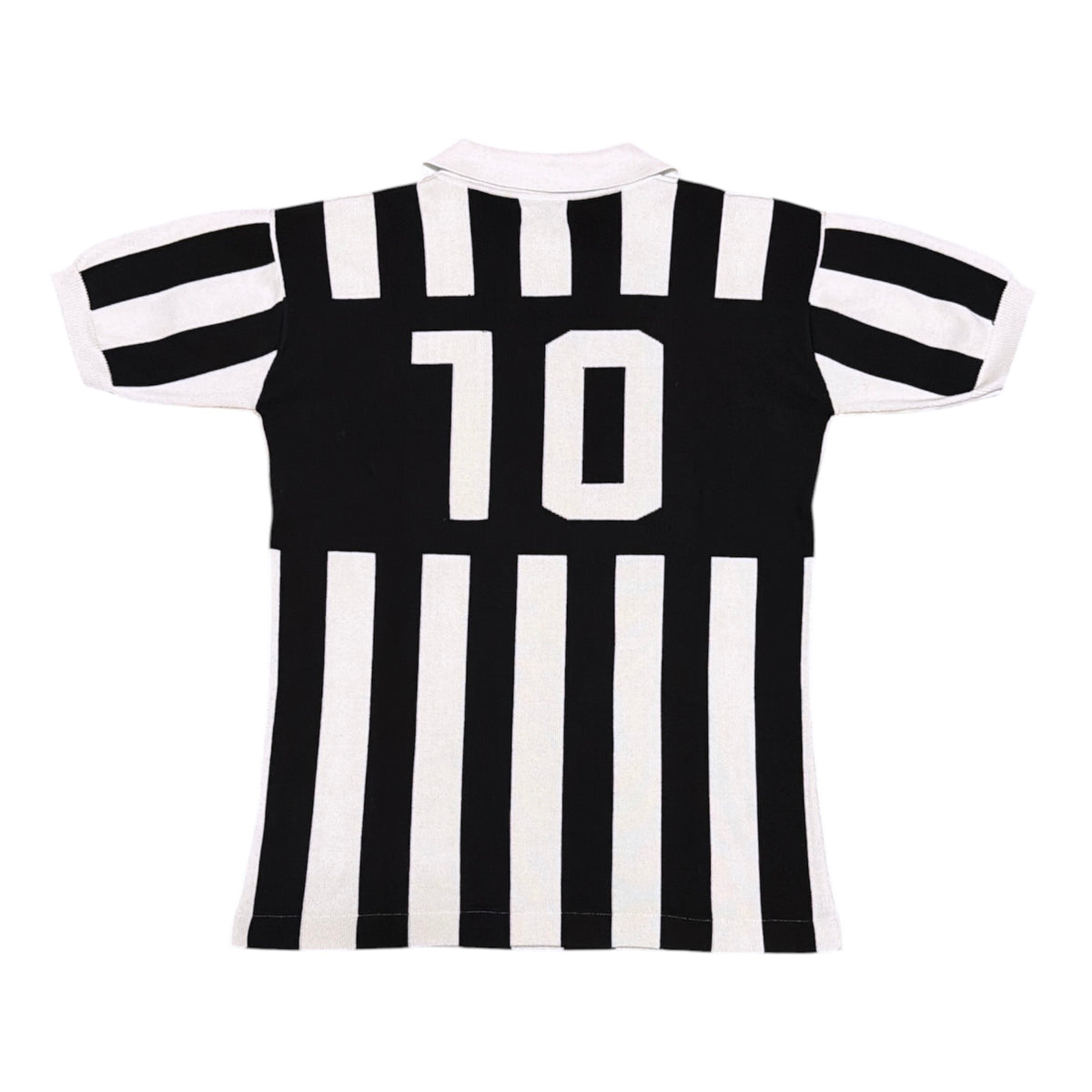 Kappa Italy #10 Striped Knitted Polo Shirt