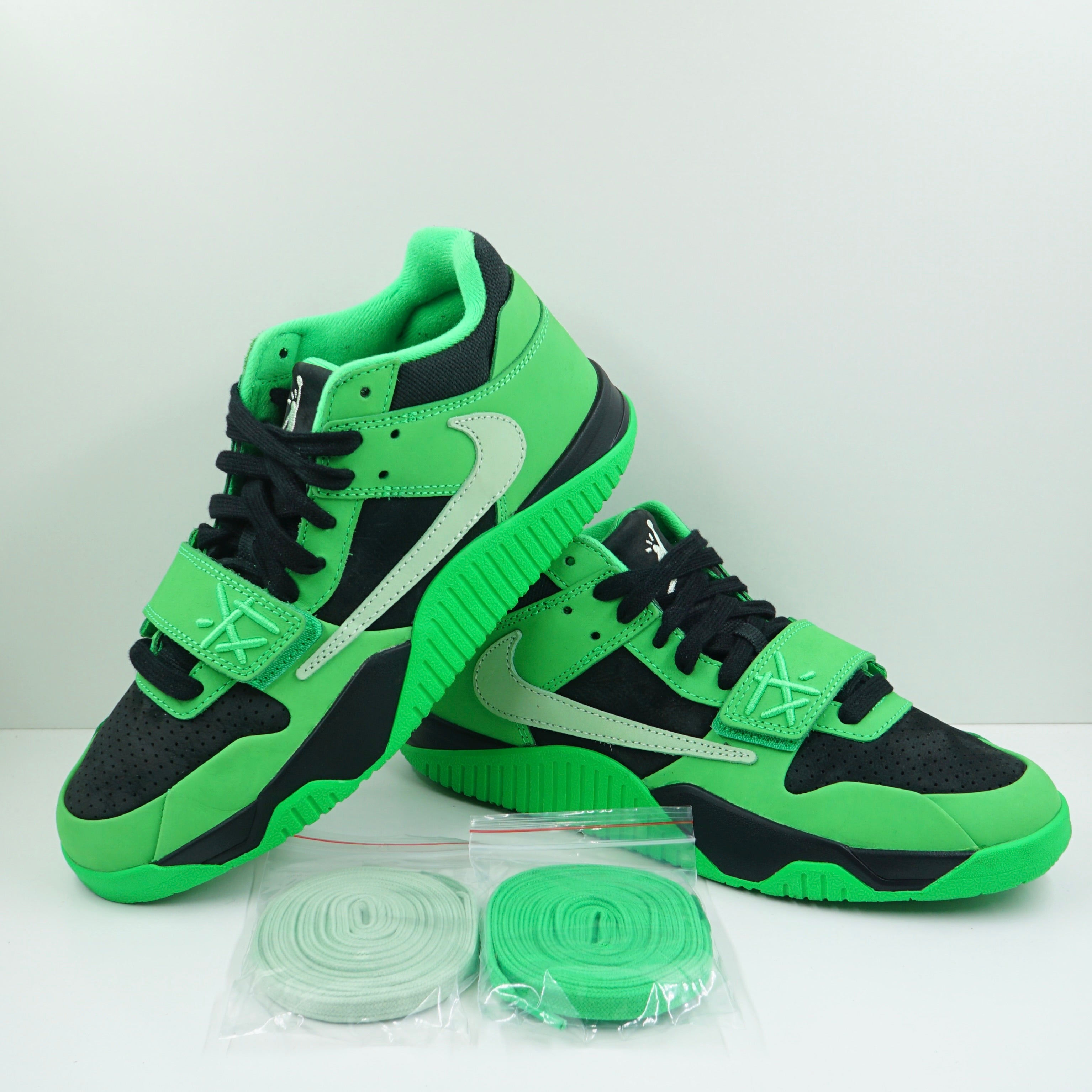 Jordan CJ1 T-Rexx Travis Scott Green Spark
