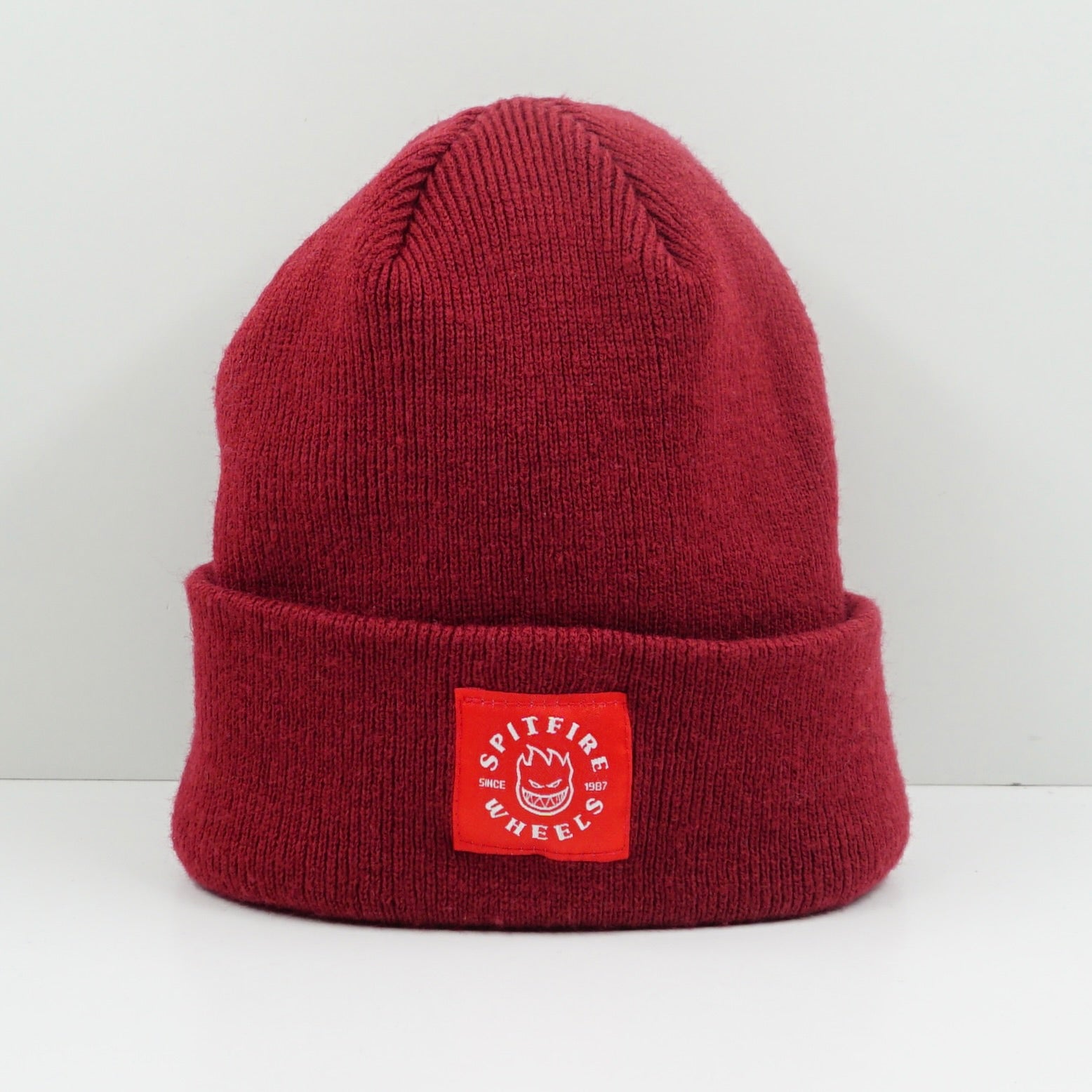 Spitfire Bighead Logo Red Beanie