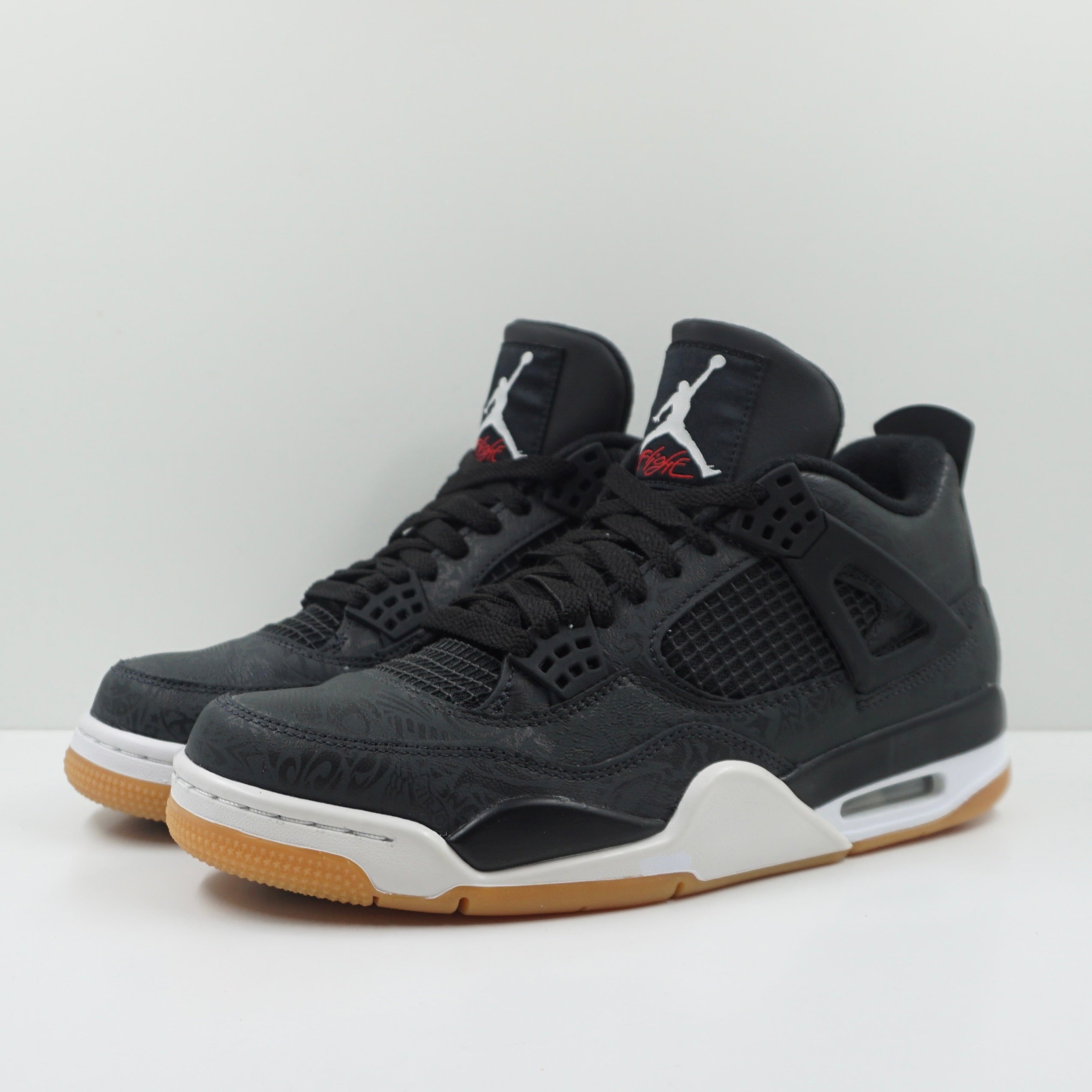 Jordan 4 Retro Laser Black Gum