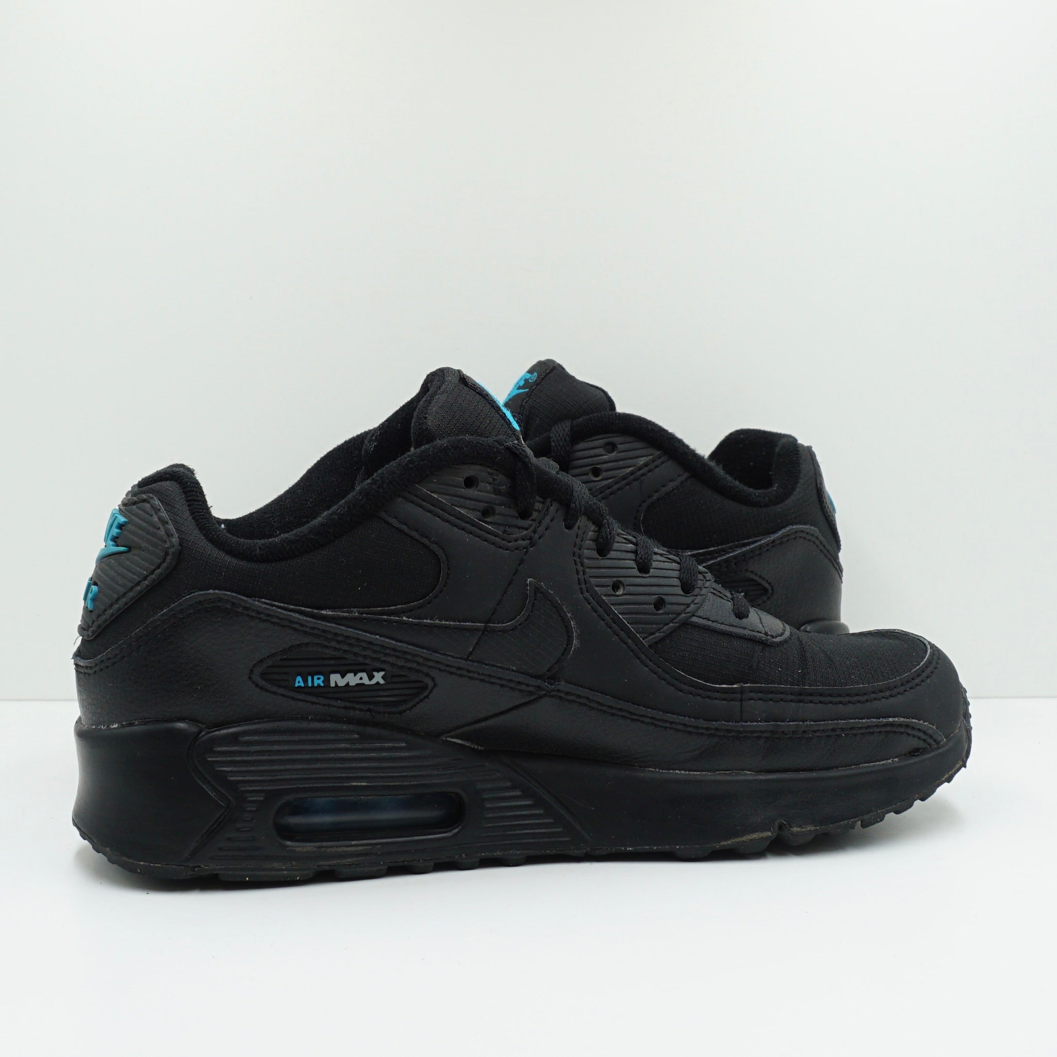Nike Air Max 90 Black Laser Blue (GS)