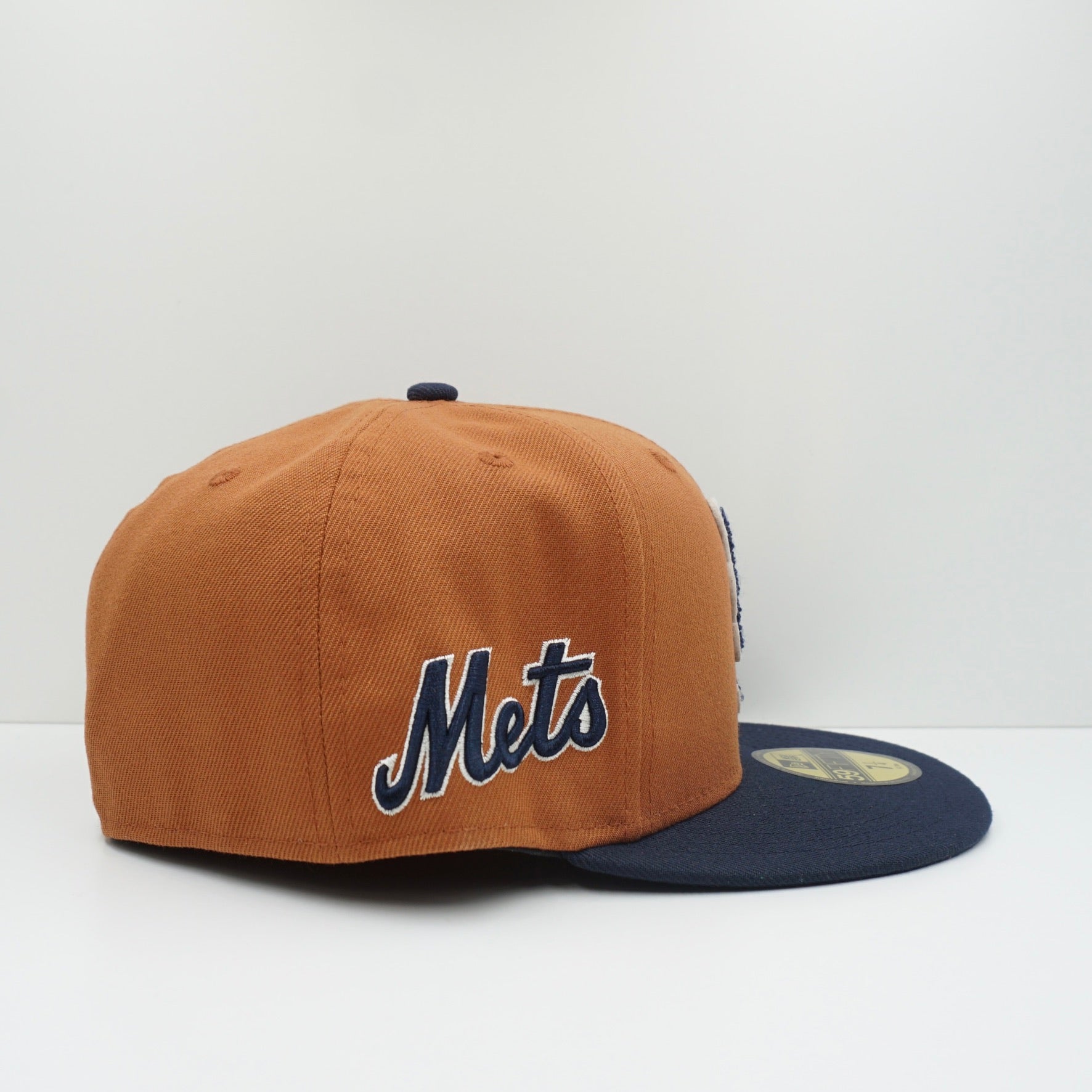 New Era New York Mets Boucle Brown Navy Fitted Cap