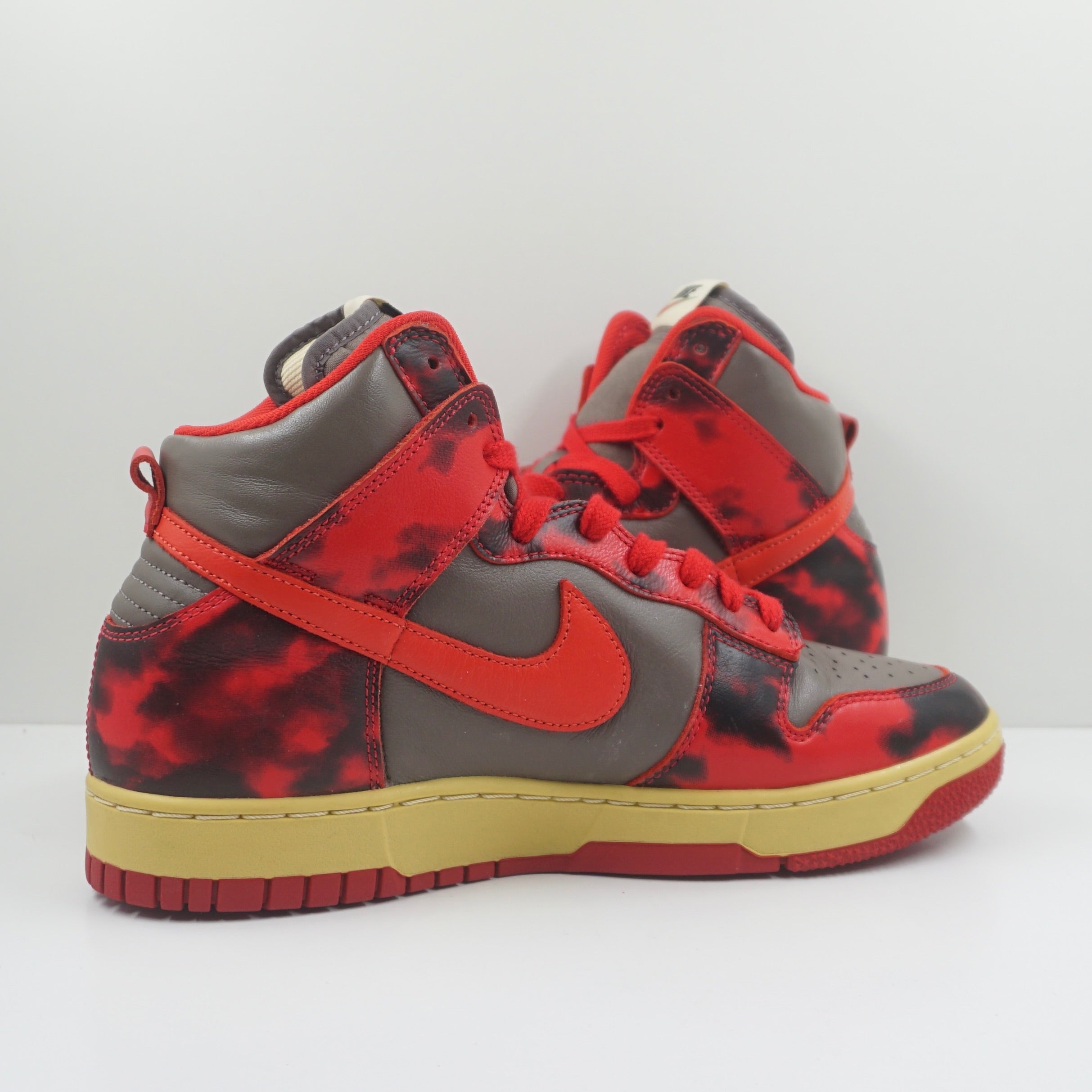 Nike Dunk High 1985 Red Acid Wash