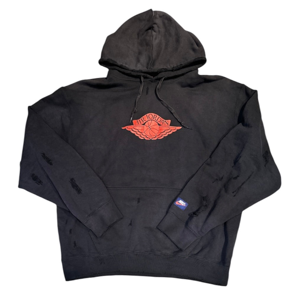 Jordan Rare Air Fleece Pullover Black Hoodie