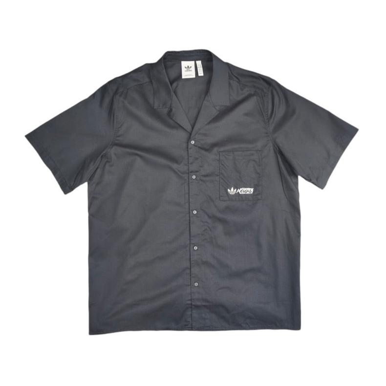 Adidas Summer Skate Twill Black Shirt