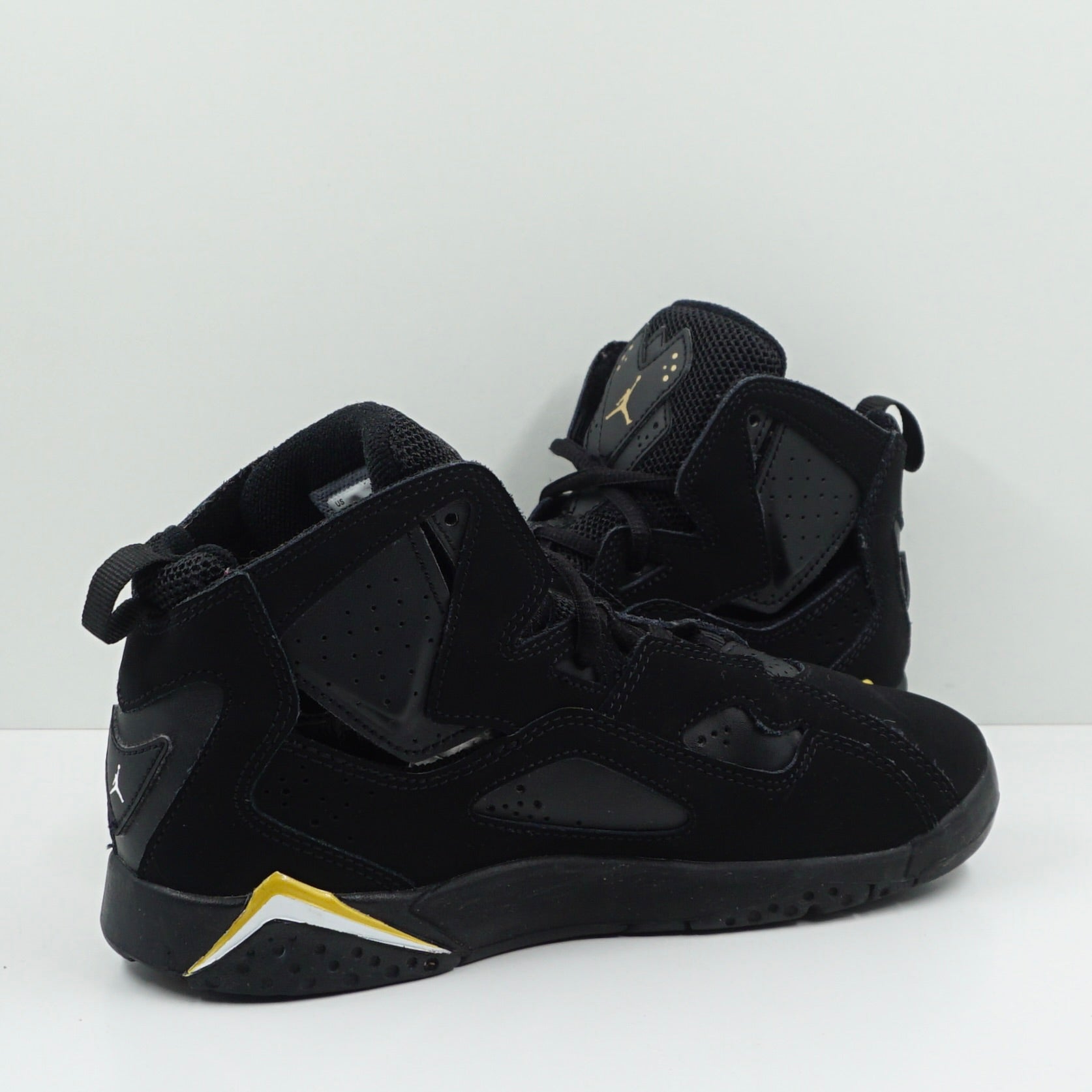 Jordan True Flight Black Metallic Gold White (PS)