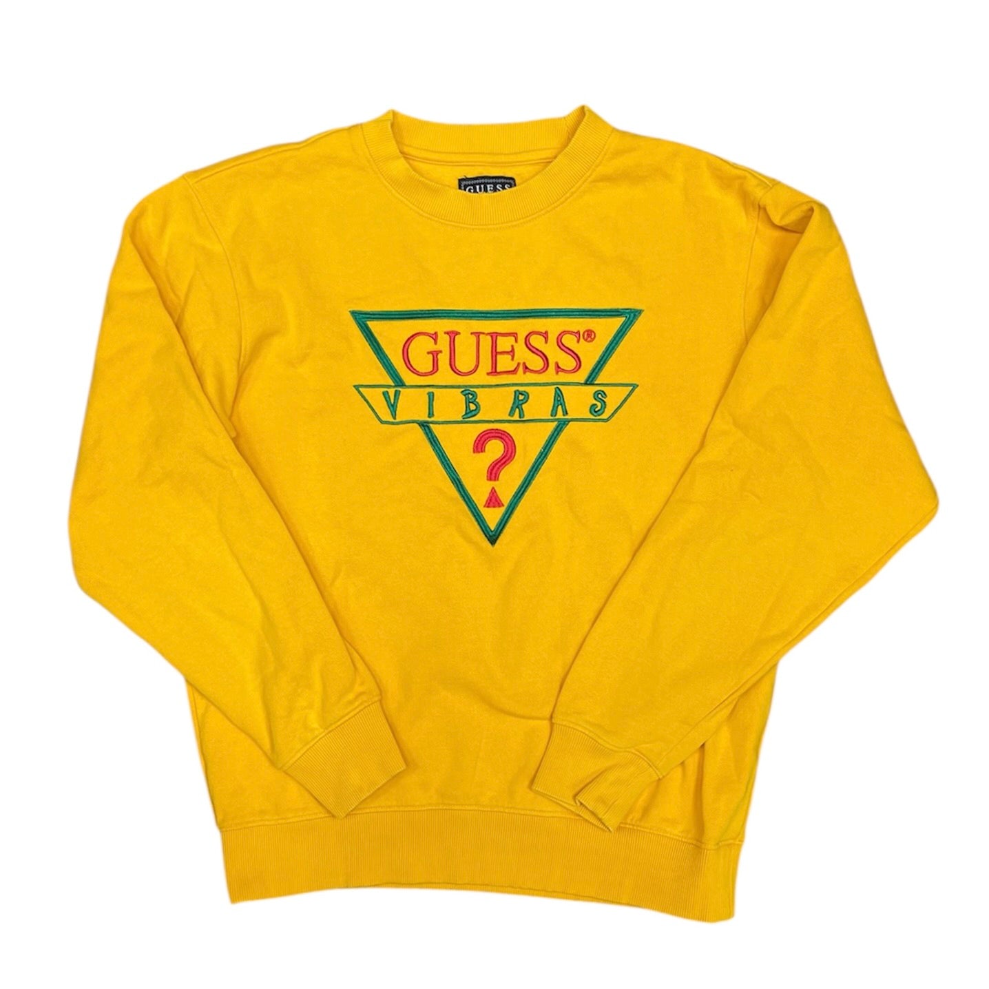 Guess J. Balvin Vibras Yellow Sweatshirt